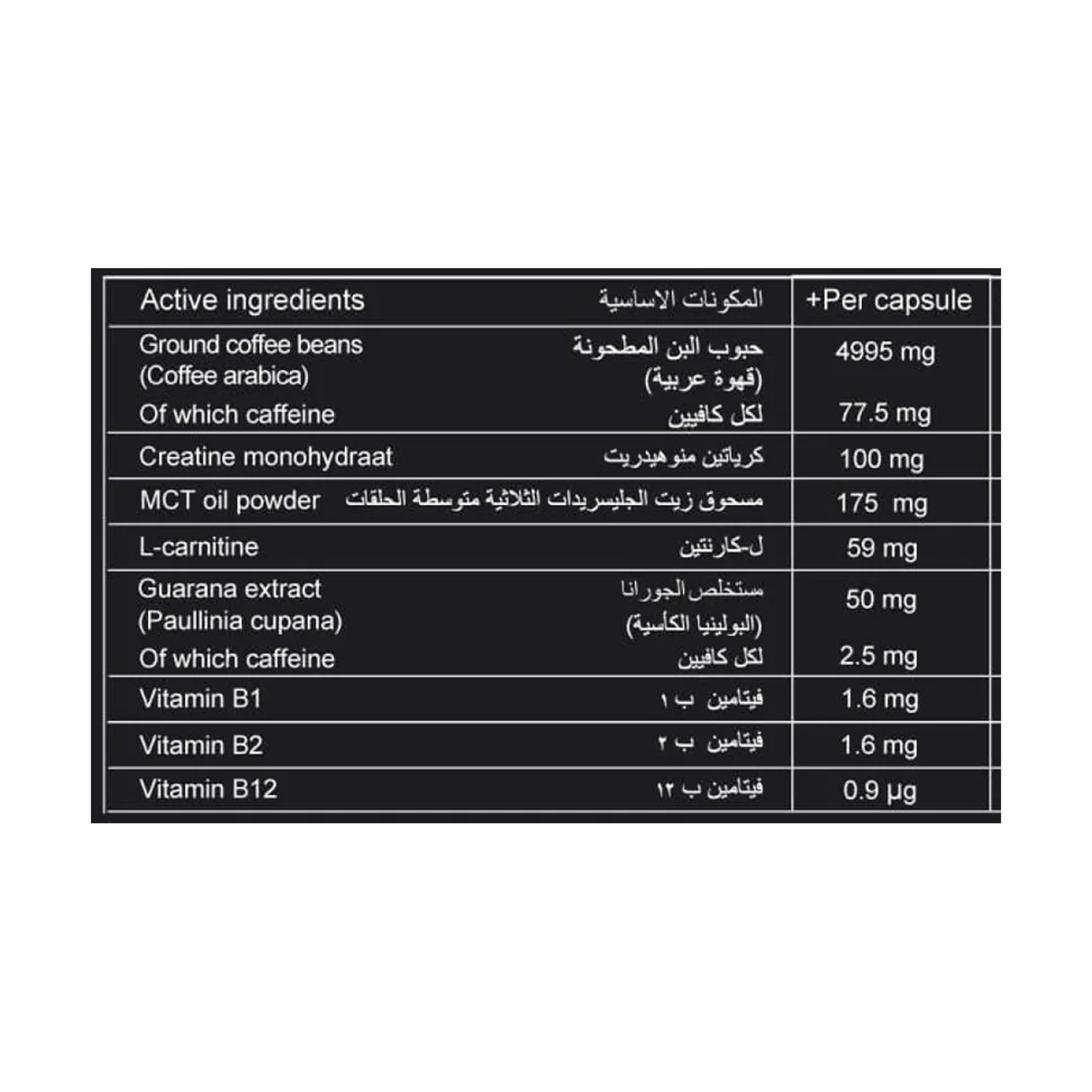 Smart Coffee Sports Coffee (Guarana,MCT Oil,Creatine)