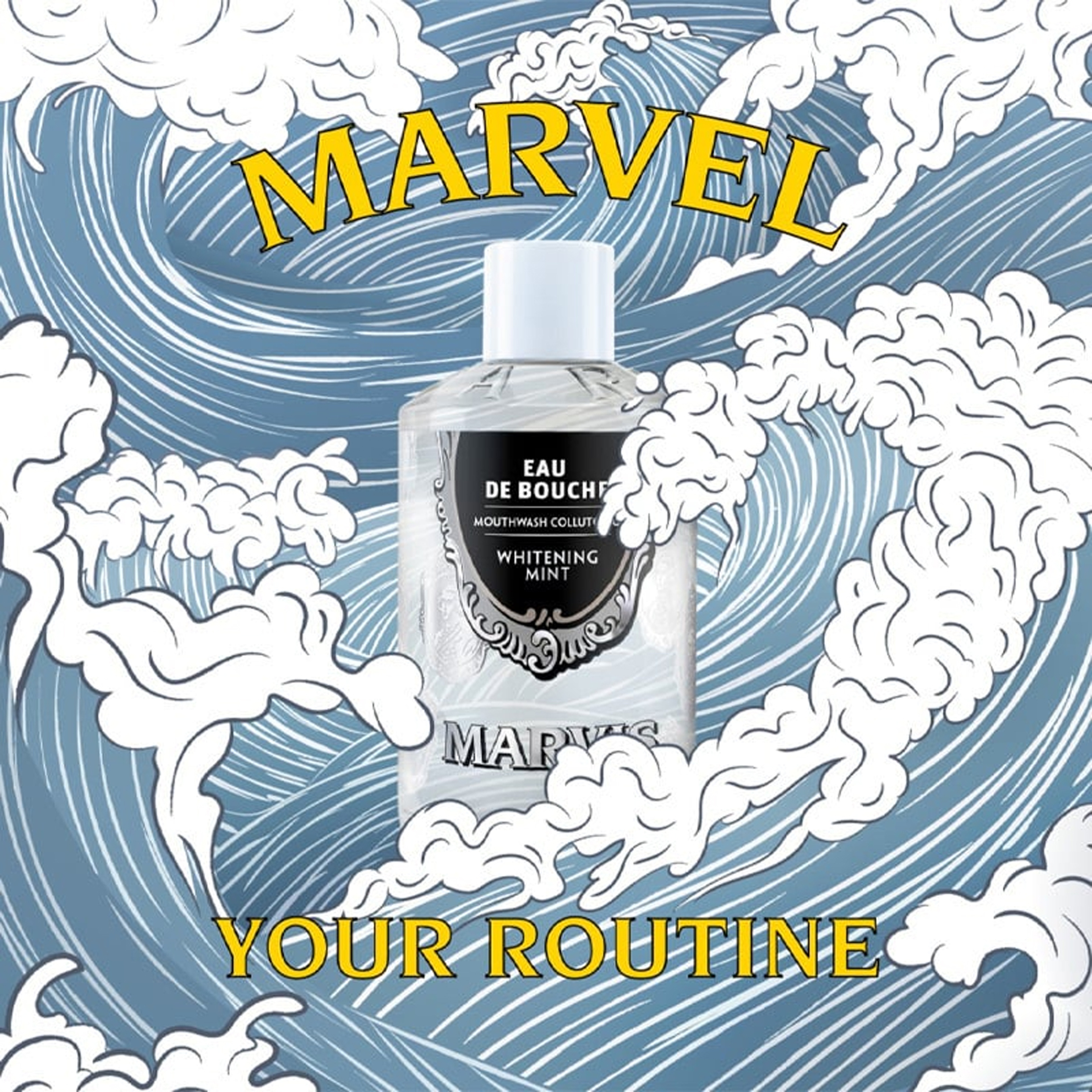 مارفيس غسول الفم مبيض 400 مل