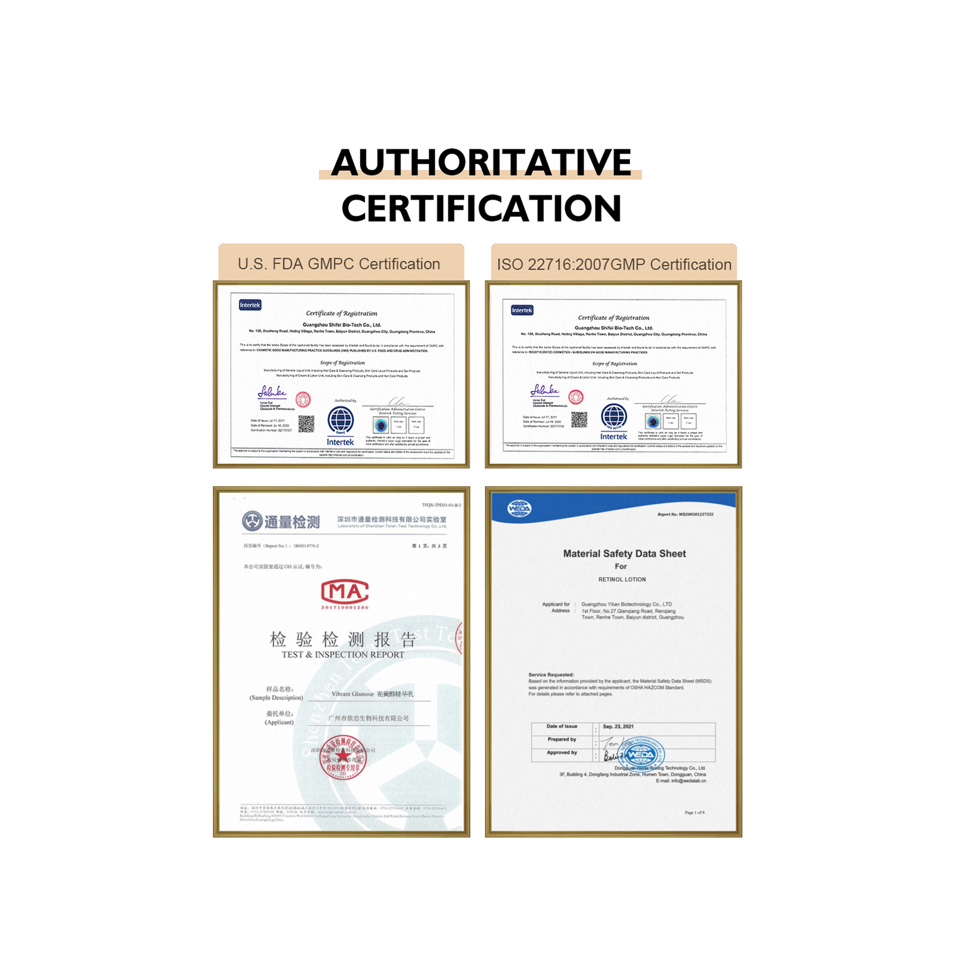 Vibrant Glamour Dual Retinol Complex Anti-Aging and Anti-Wrinkle Lotion 80 ml