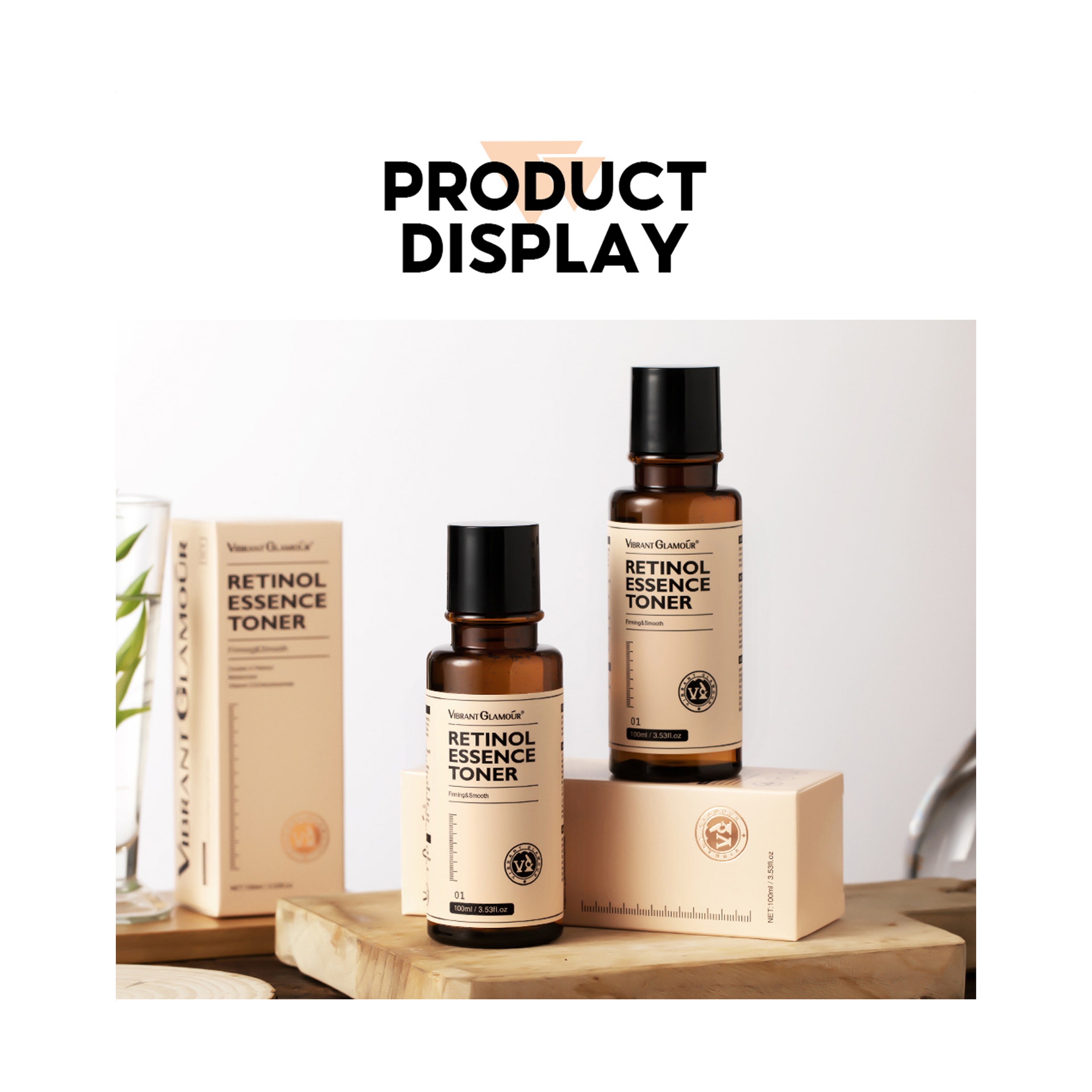 Vibrant Glamour Anti-Aging Whitening, Smoothing, and Moisturizing Toner 100 ml