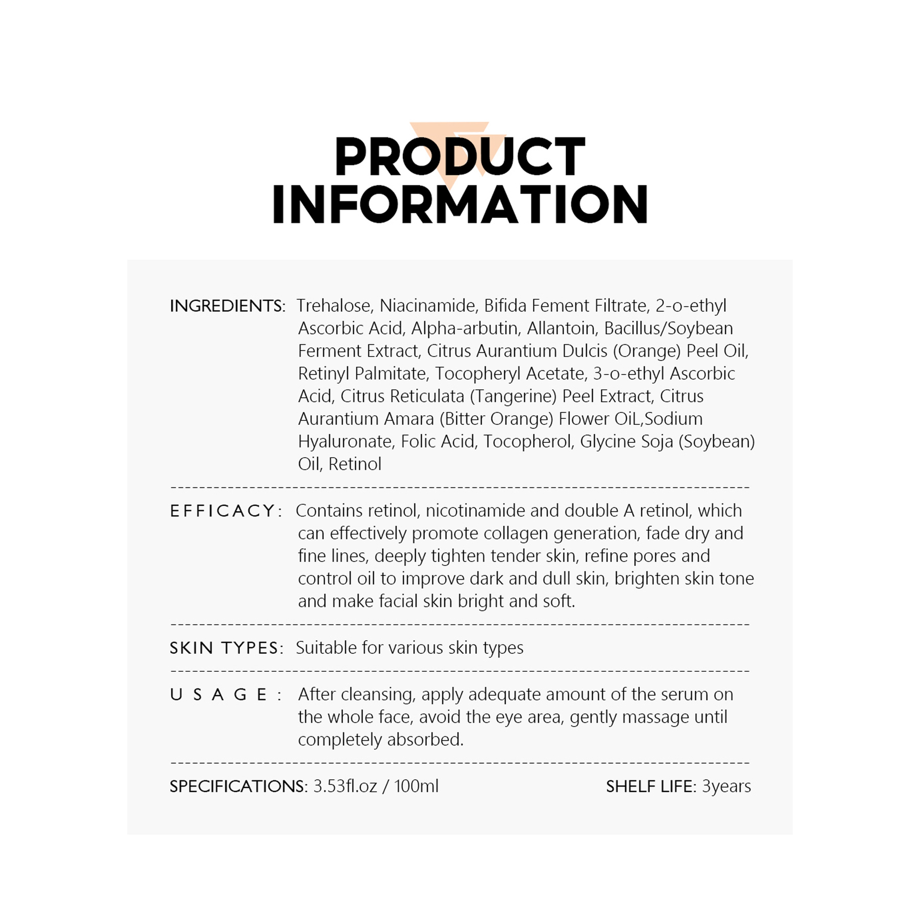 Vibrant Glamour Anti-Aging Whitening, Smoothing, and Moisturizing Toner 100 ml