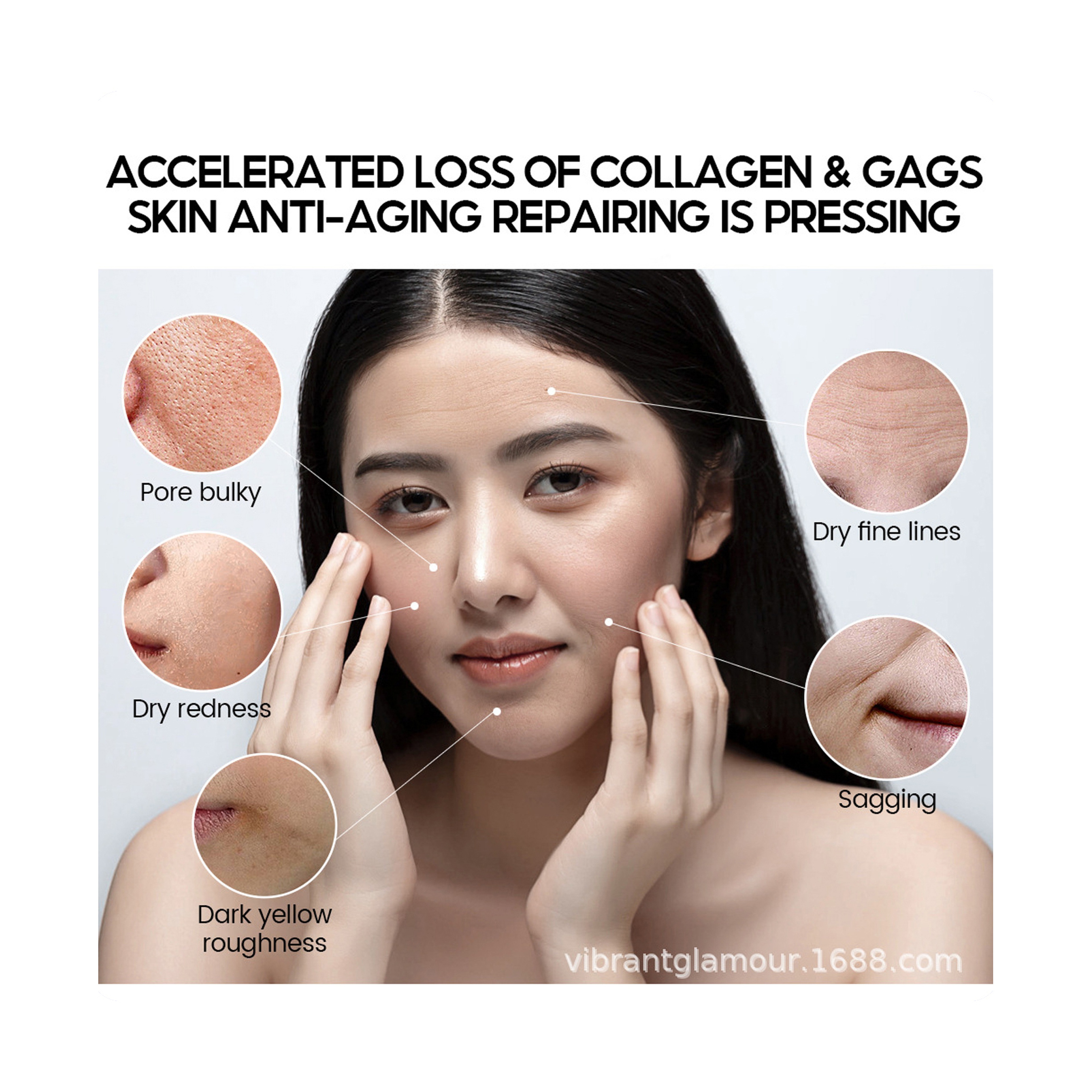 Vibrant Glamour Retinol Mask for Restoring Skin Radiance 25 ml