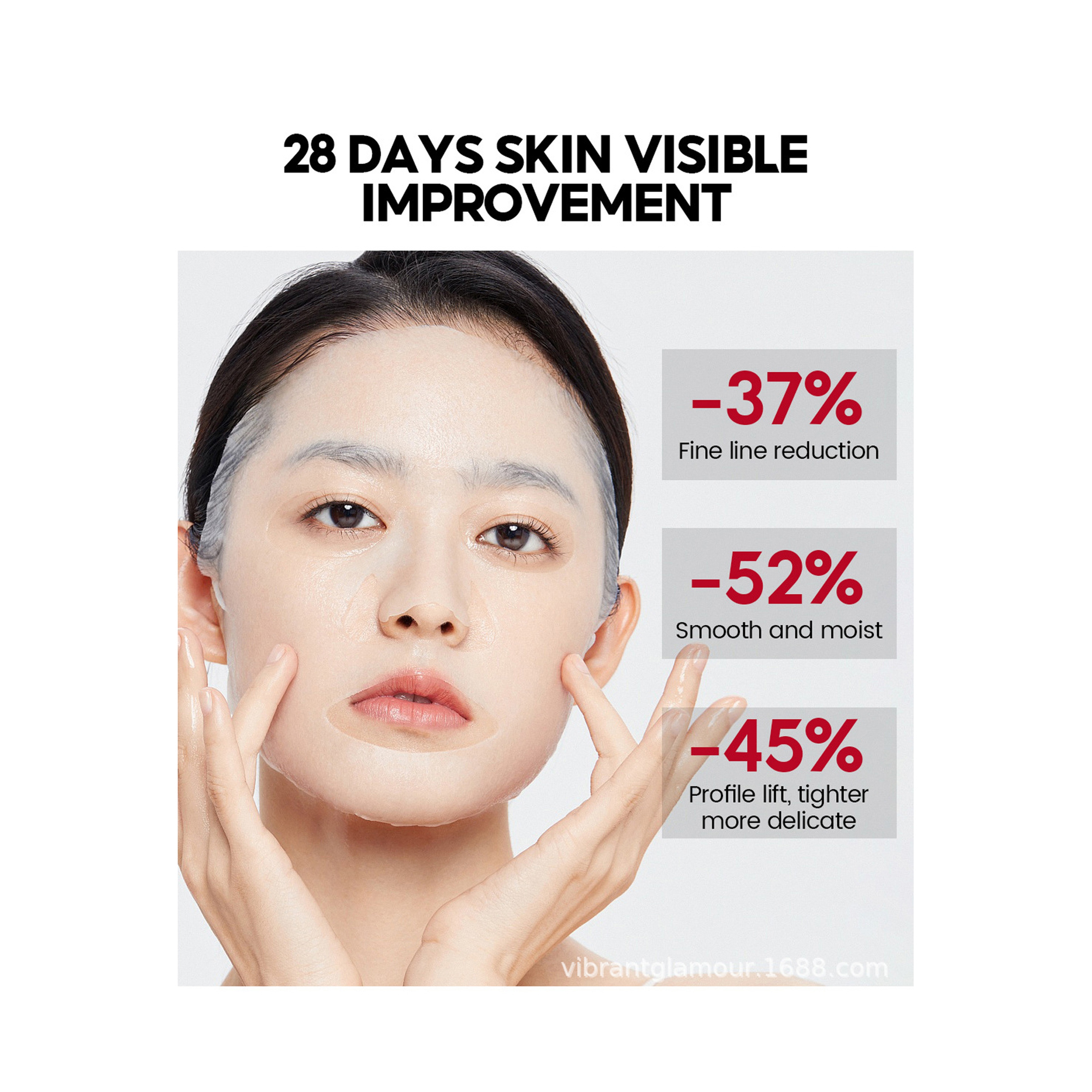 Vibrant Glamour Retinol Mask for Restoring Skin Radiance 25 ml