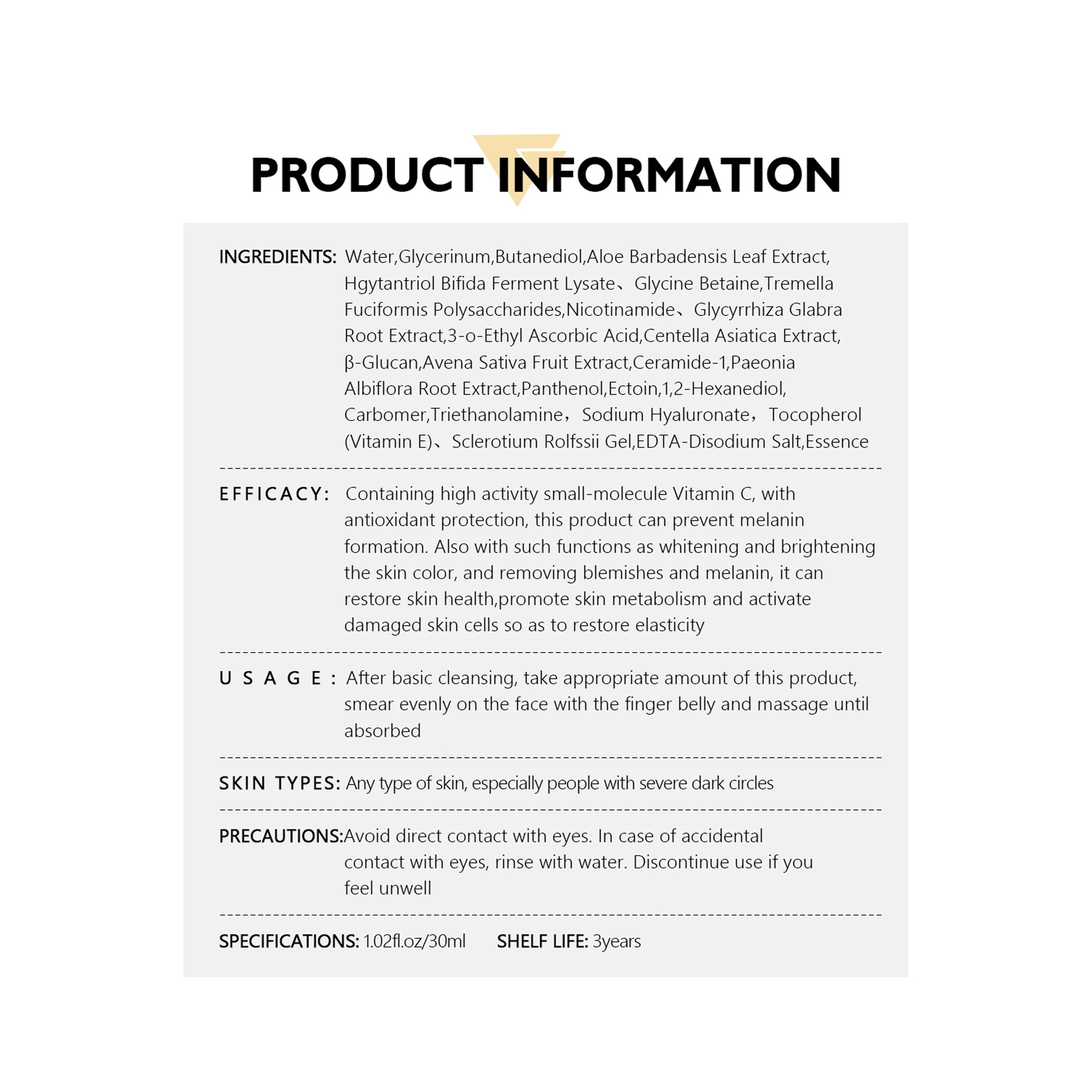 Vibrant Glamour Vitamin C Face Serum for Radiant Skin 30 ml