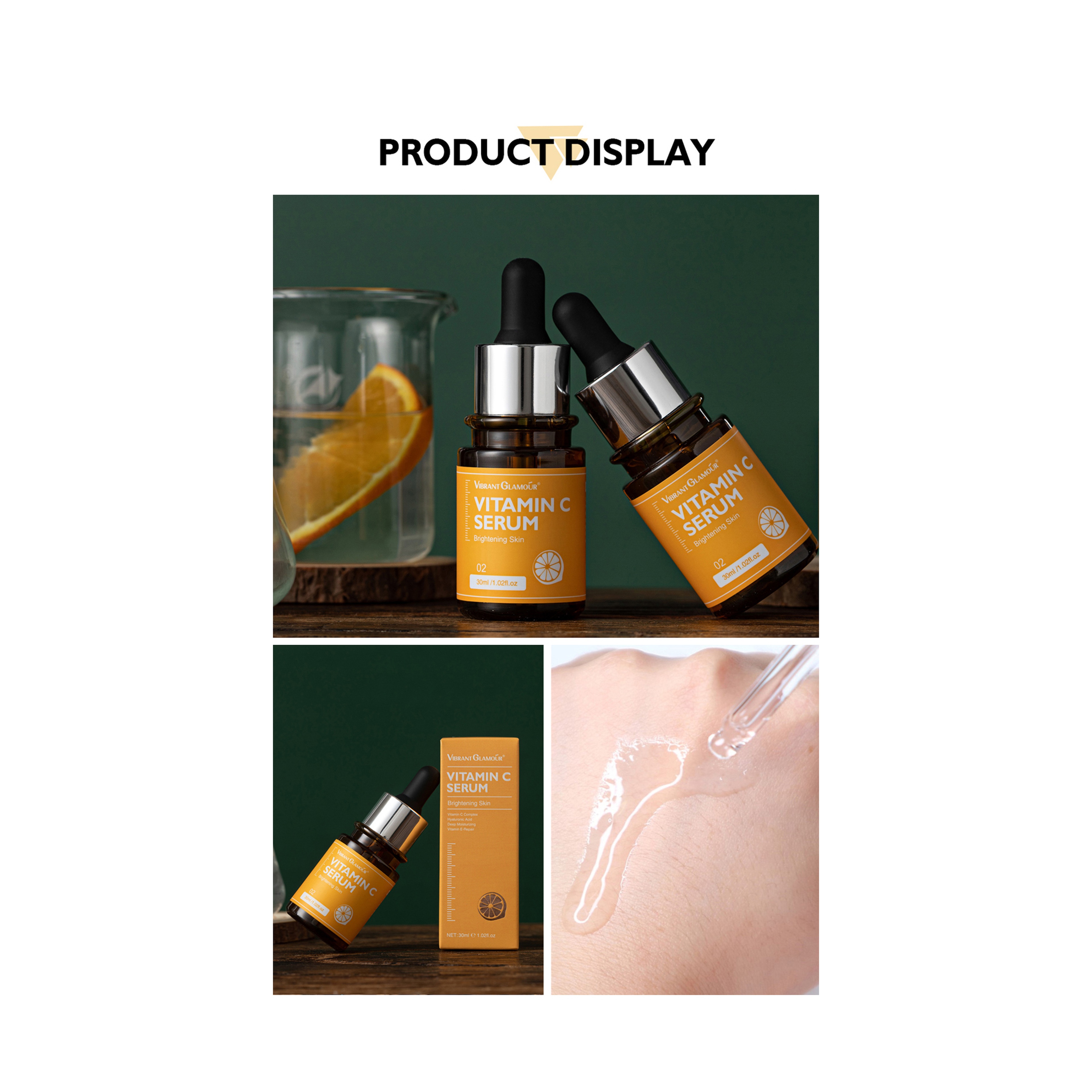 Vibrant Glamour Vitamin C Face Serum for Radiant Skin 30 ml