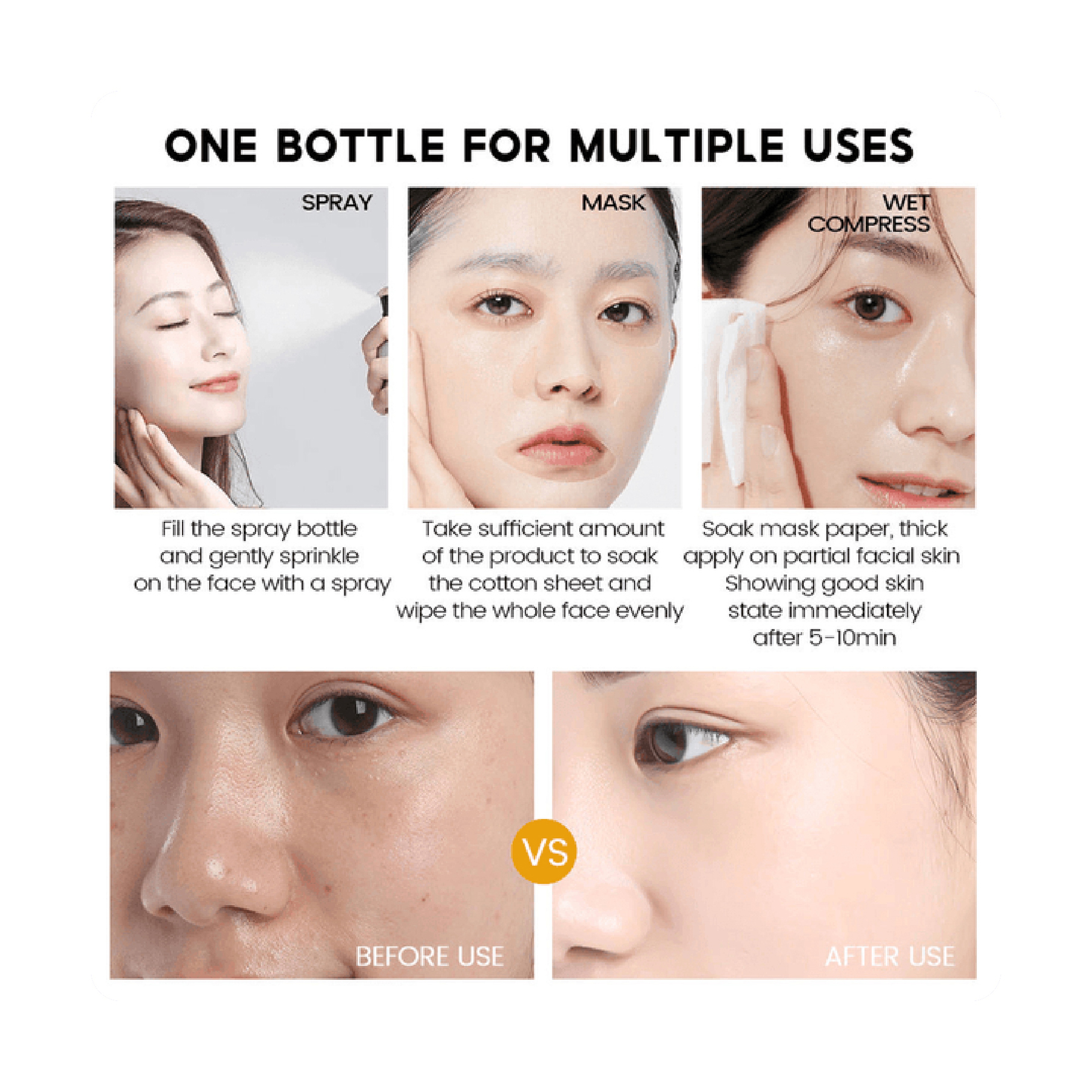 Vibrant Glamour Vitamin C Toner Anti-Pigmentation and Anti-Wrinkle 100 ml