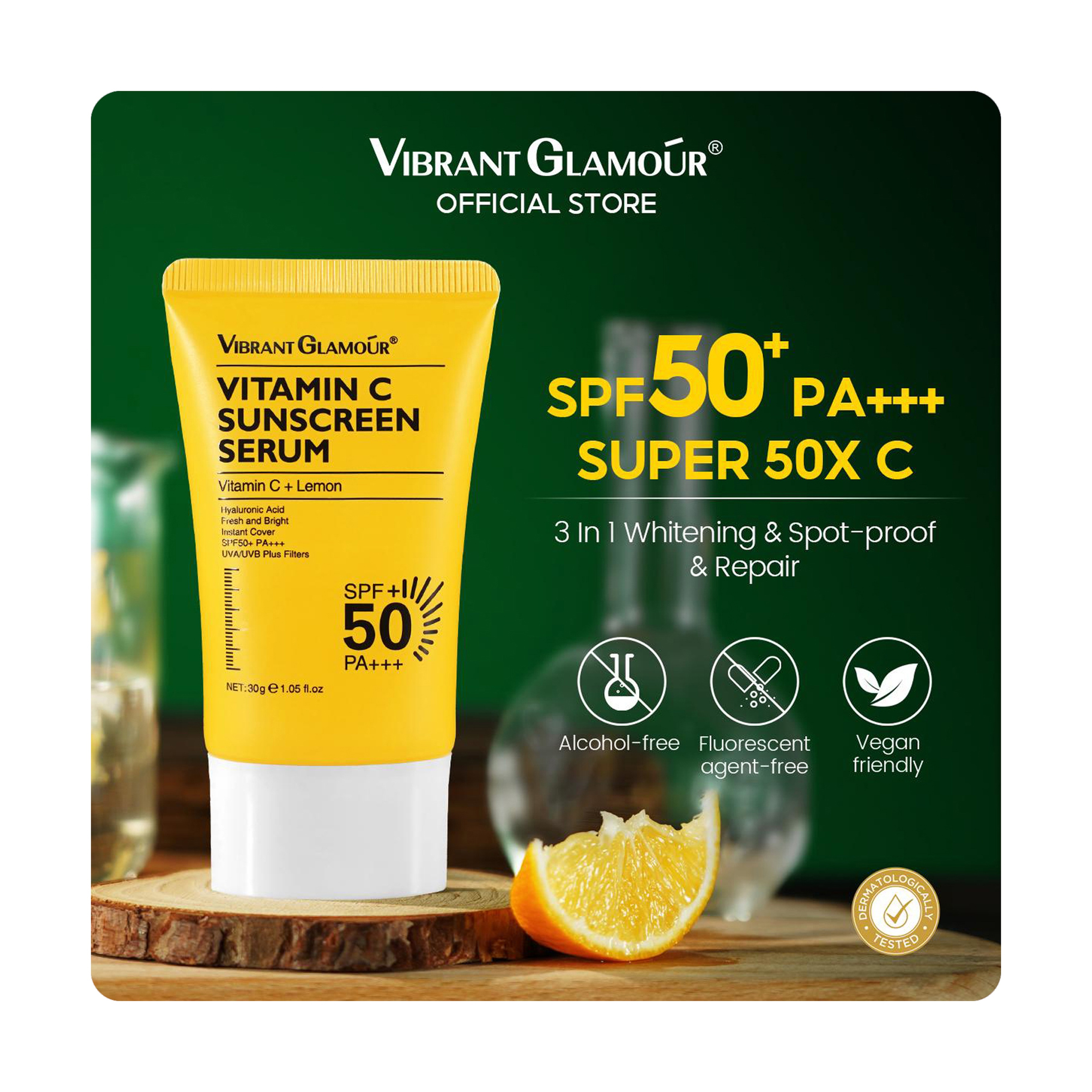 Vibrant Glamour Vitamin C Serum for Sun Protection 30 g