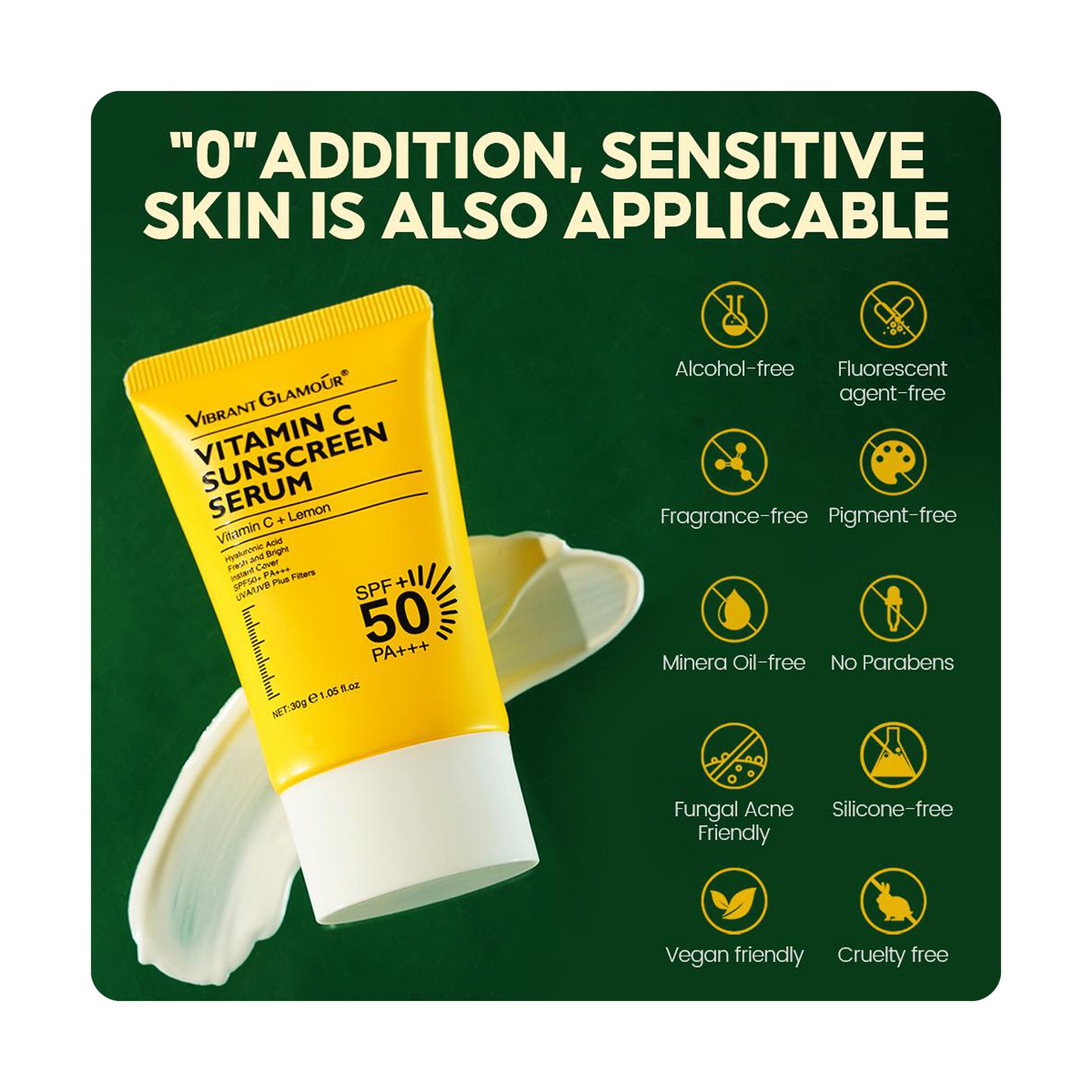 Vibrant Glamour Vitamin C Serum for Sun Protection 30 g