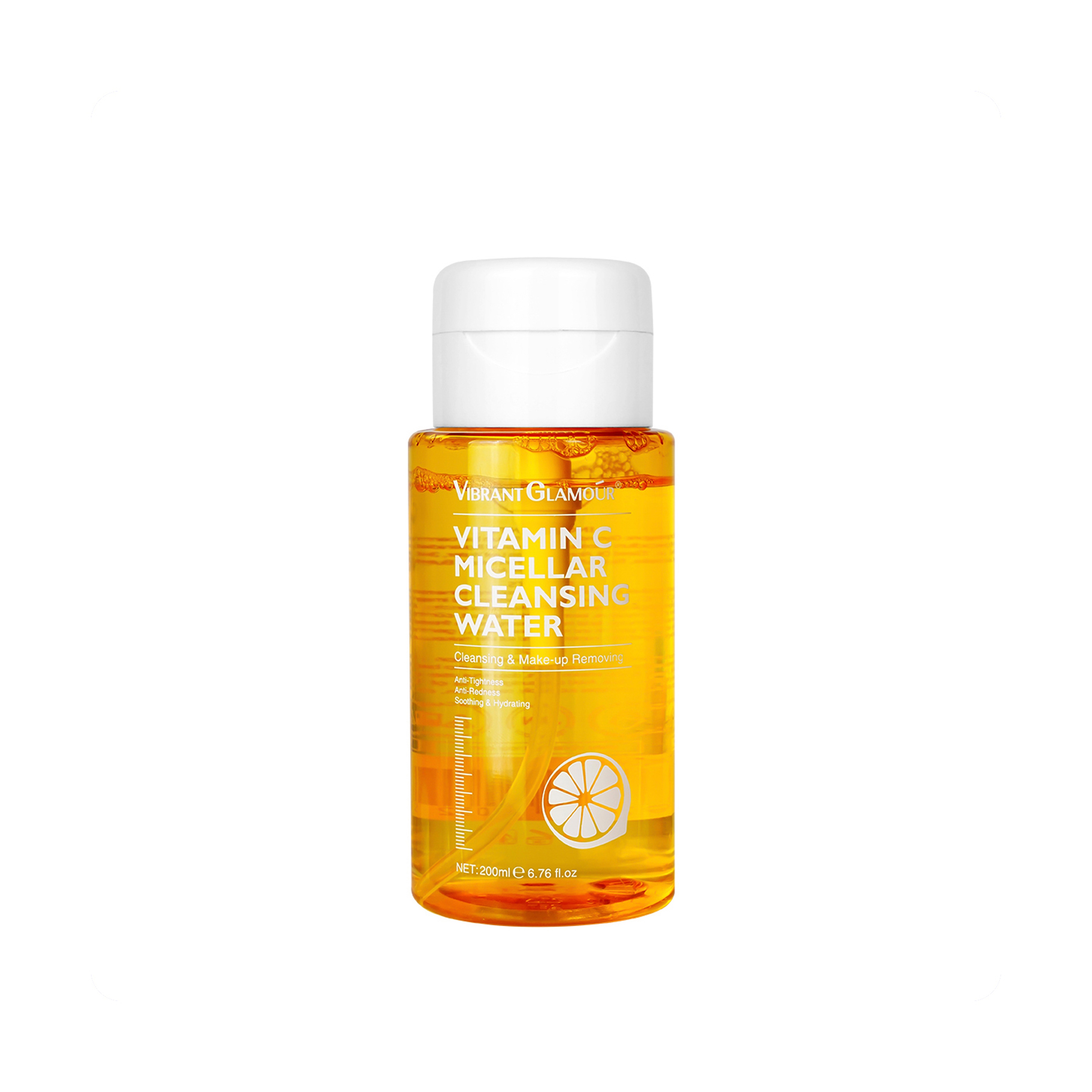 Vibrant Glamour Vitamin C Cleanser and Makeup Remover for Sensitive Skin 200 ml