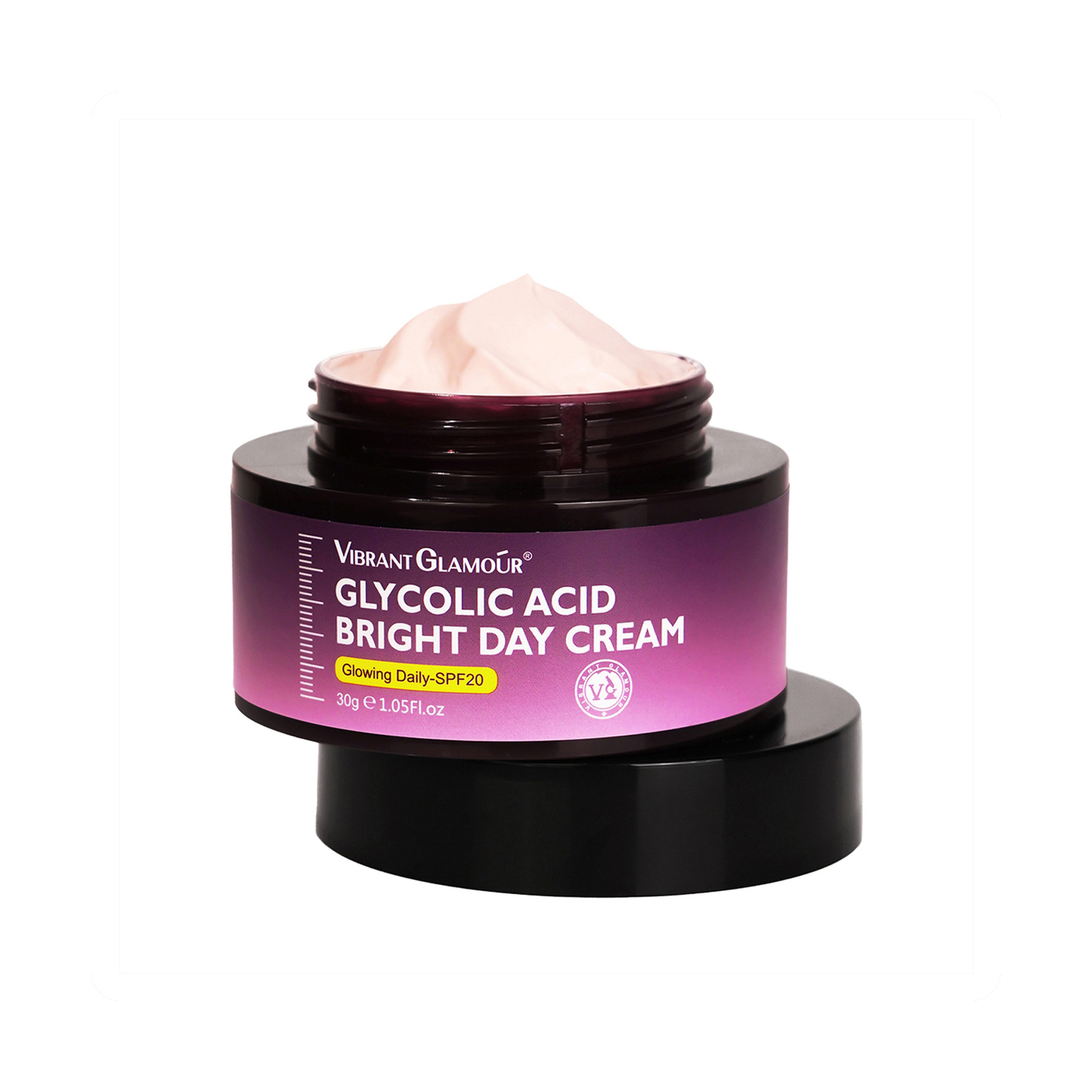 Vibrant Glamour Glycolic Acid Day Cream with SPF 20 Sun Protection 30 g