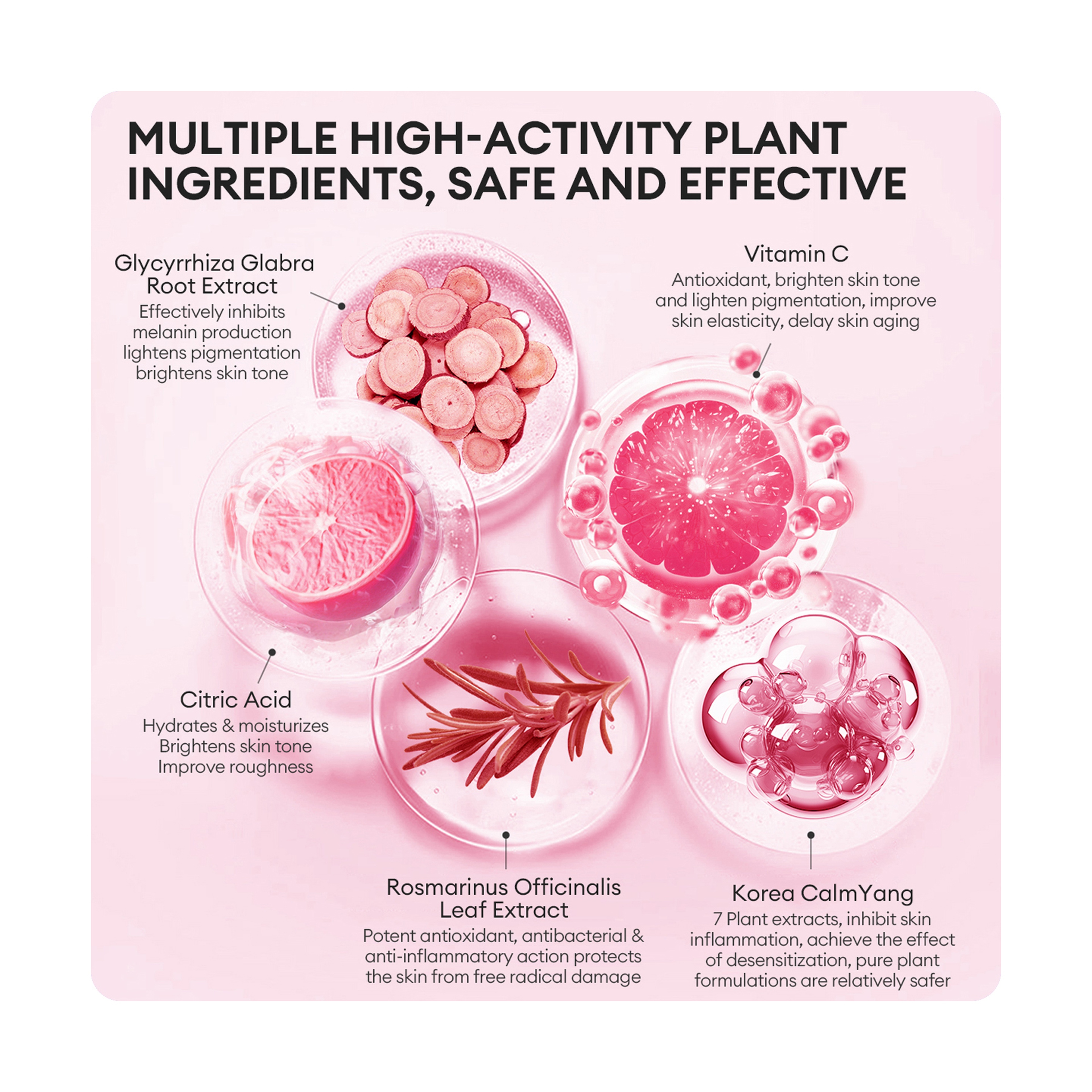 Vibrant Glamour 1% Glycolic Acid Serum for Dark Spot Brightening 7 ml