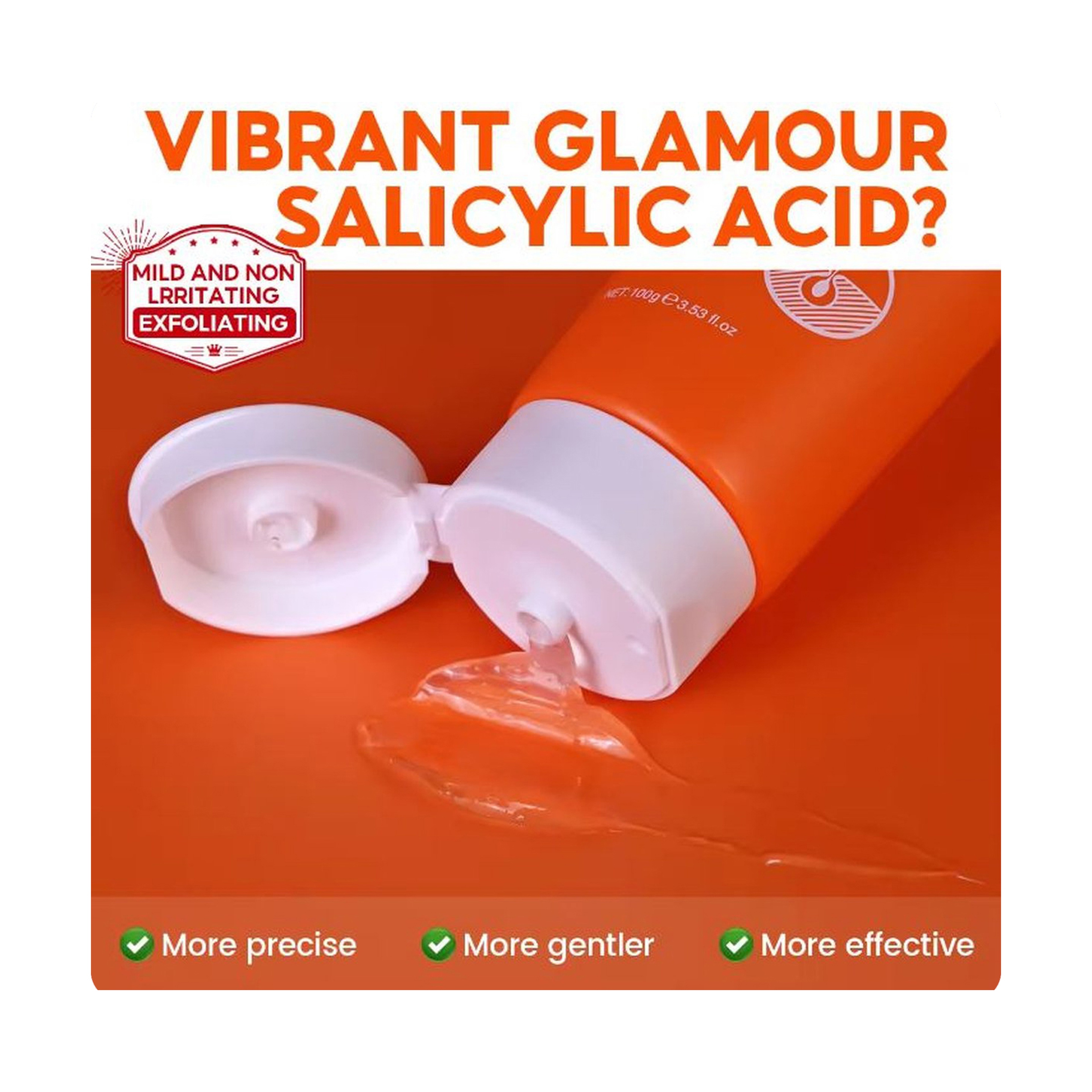 Vibrant Glamour Salicylic Acid Moisturizing Face Wash 100 g