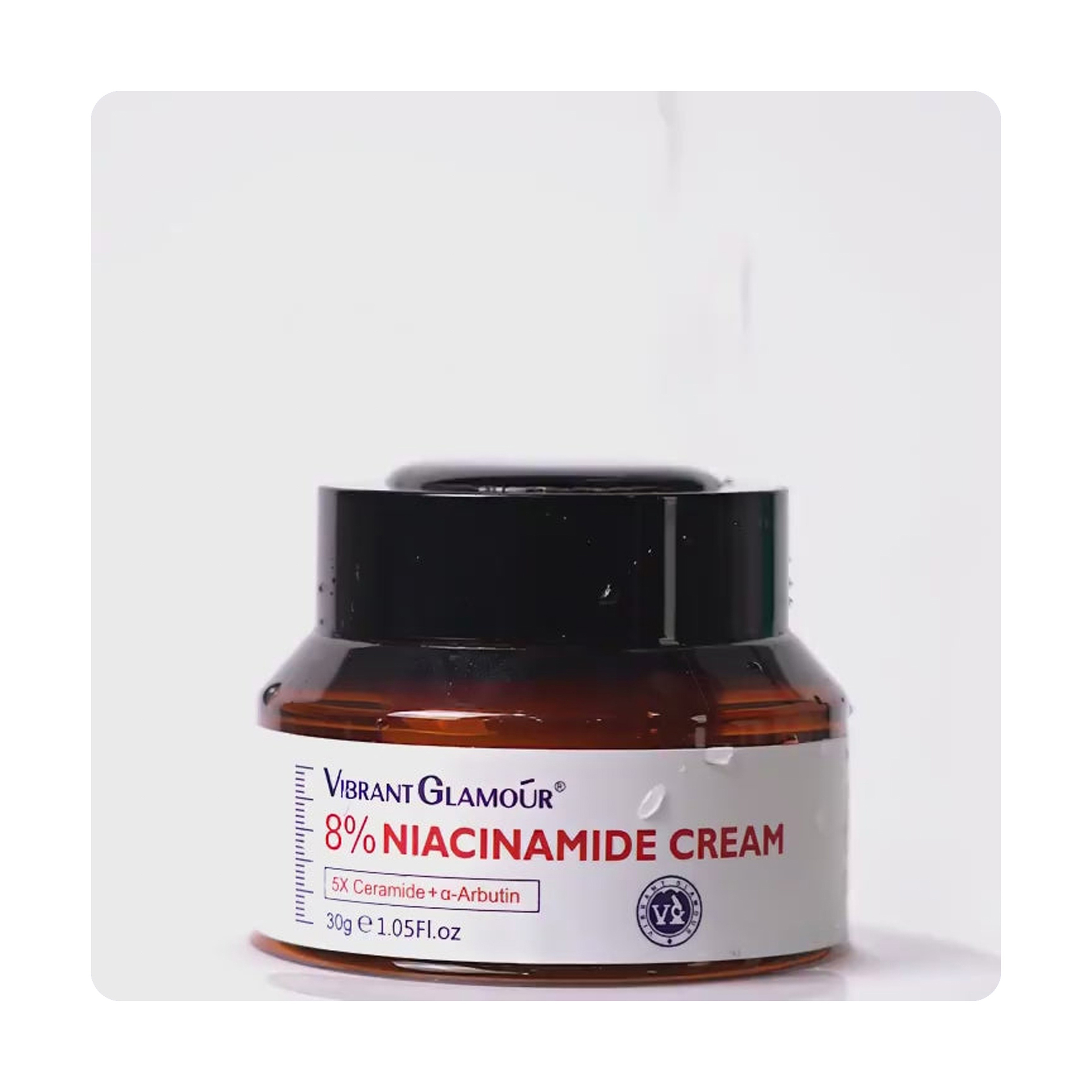 Vibrant Glamour 8% Niacinamide Face Whitening Cream 30 g