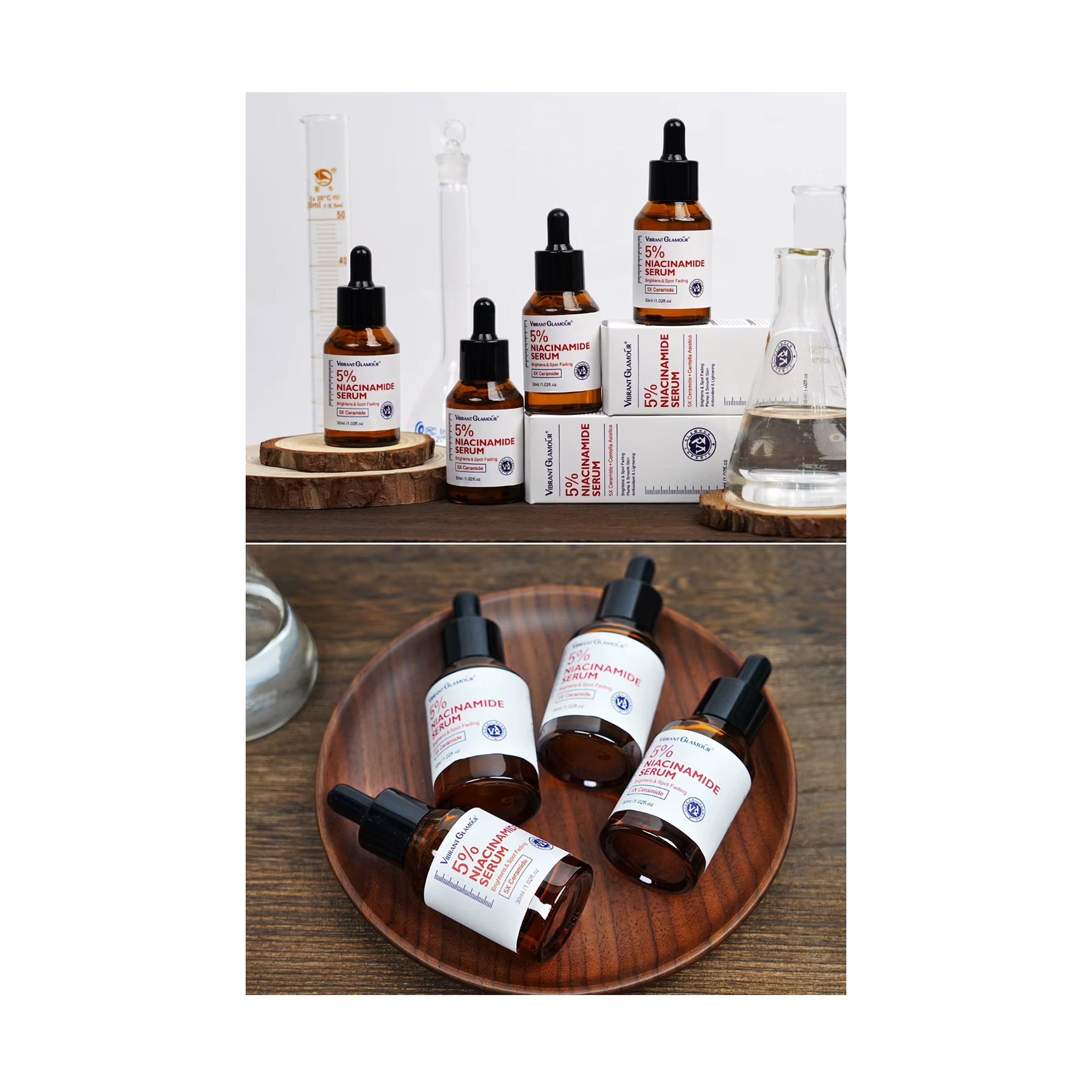 Vibrant Glamour 5% Niacinamide Serum for Brightening and Anti-Wrinkle 30 ml