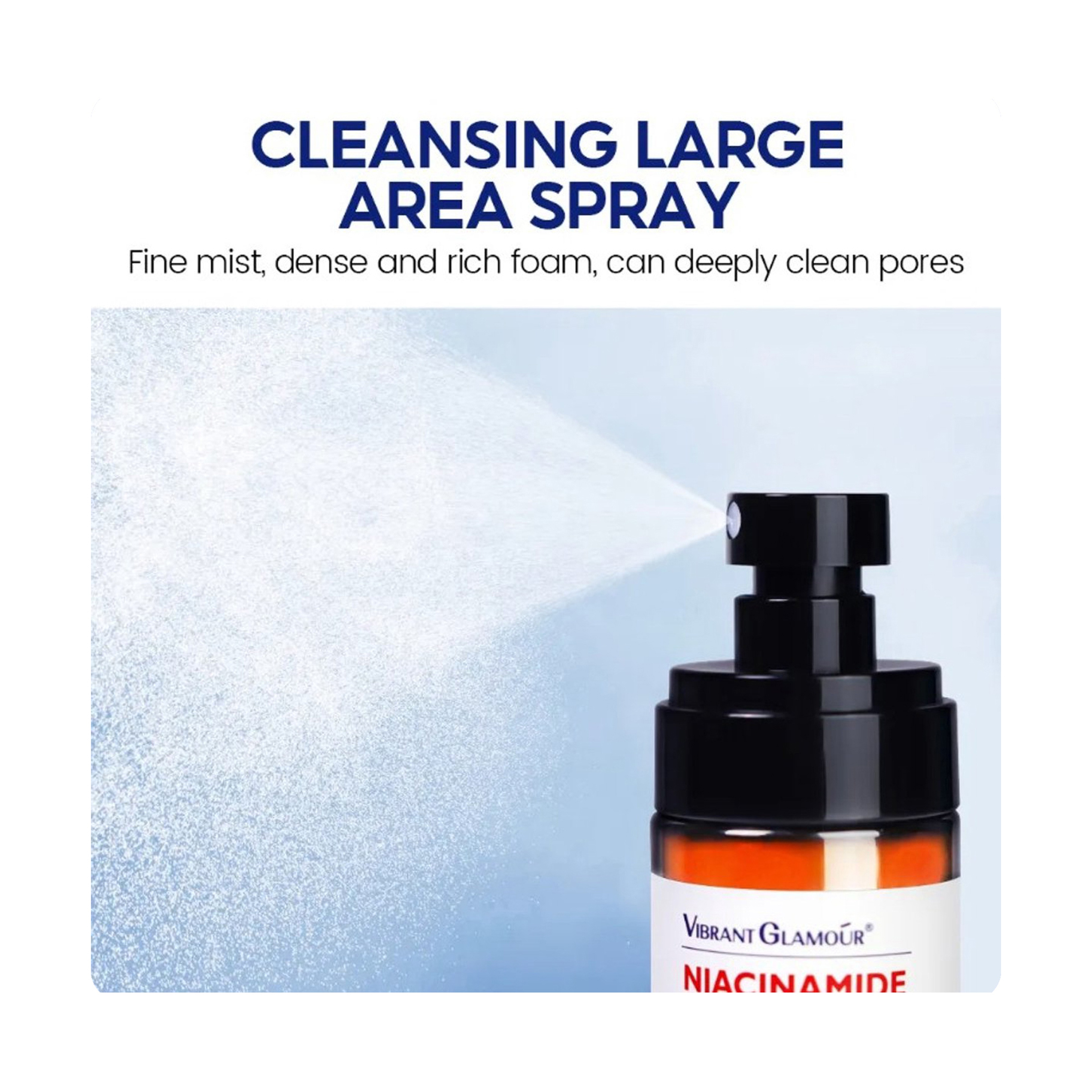 Vibrant Glamour Niacinamide Facial Spray Cleansing and Moisturizing 100 ml