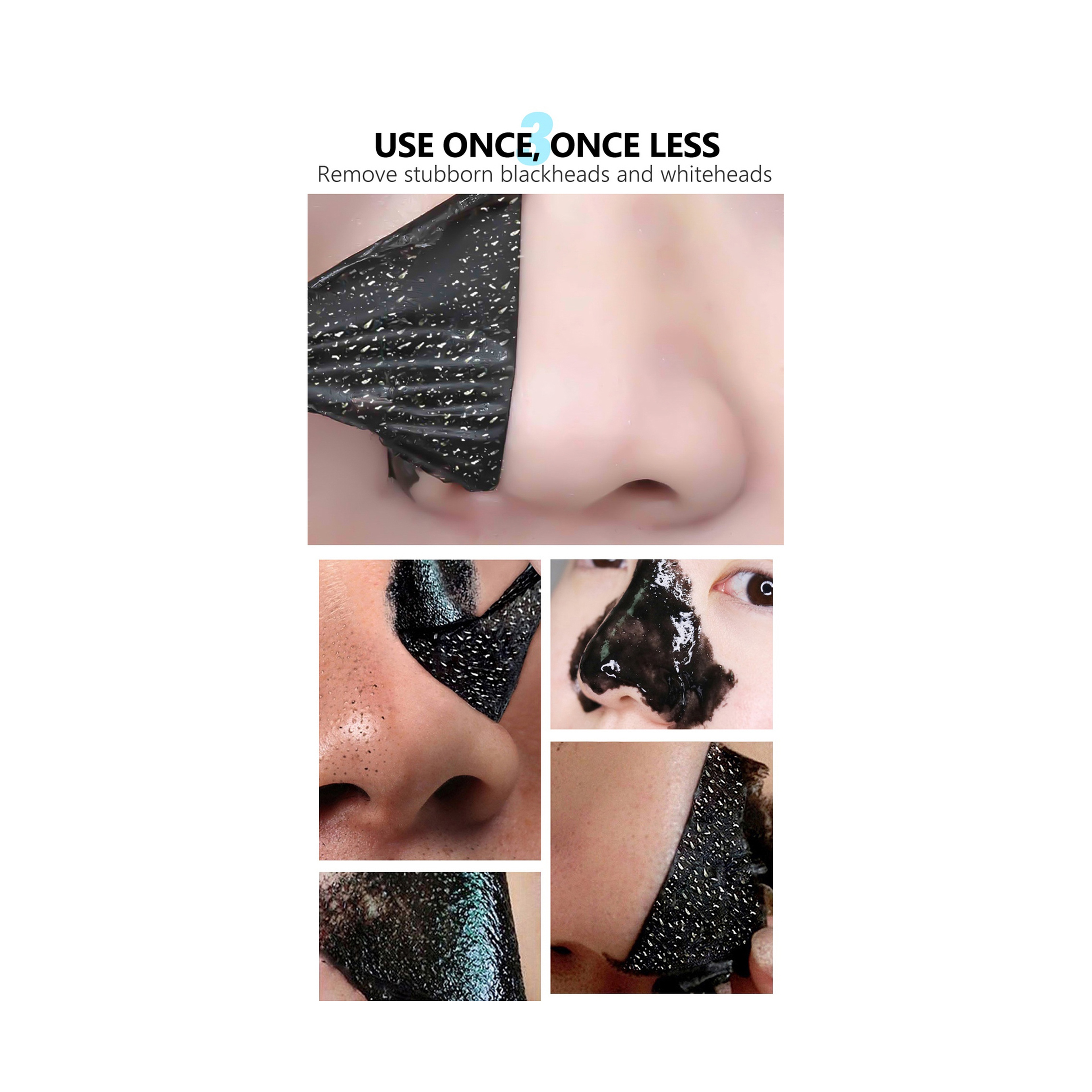 Vibrant Glamour Charcoal Mask for Blackhead Removal 30 g