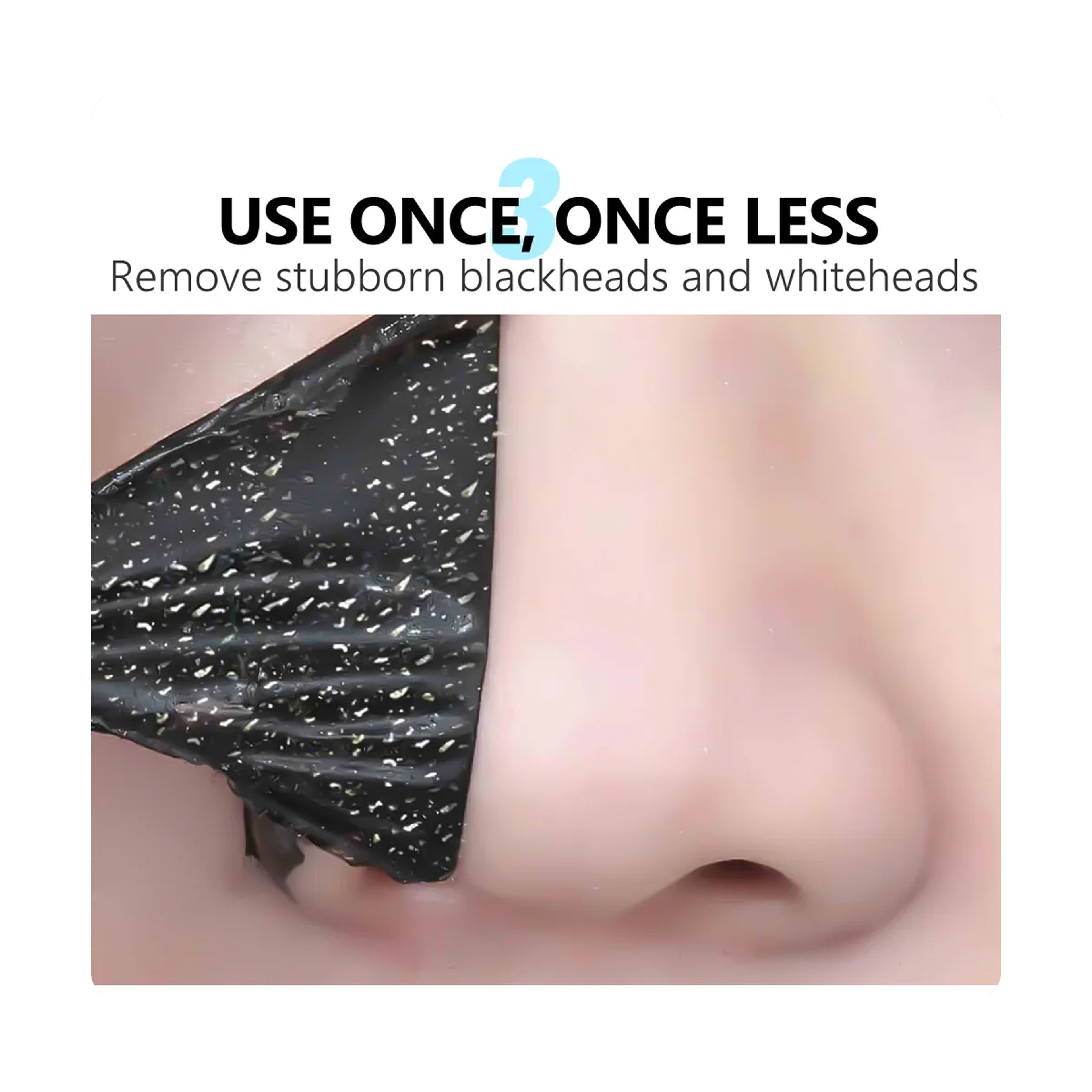 Vibrant Glamour Charcoal Mask for Blackhead Removal 30 g