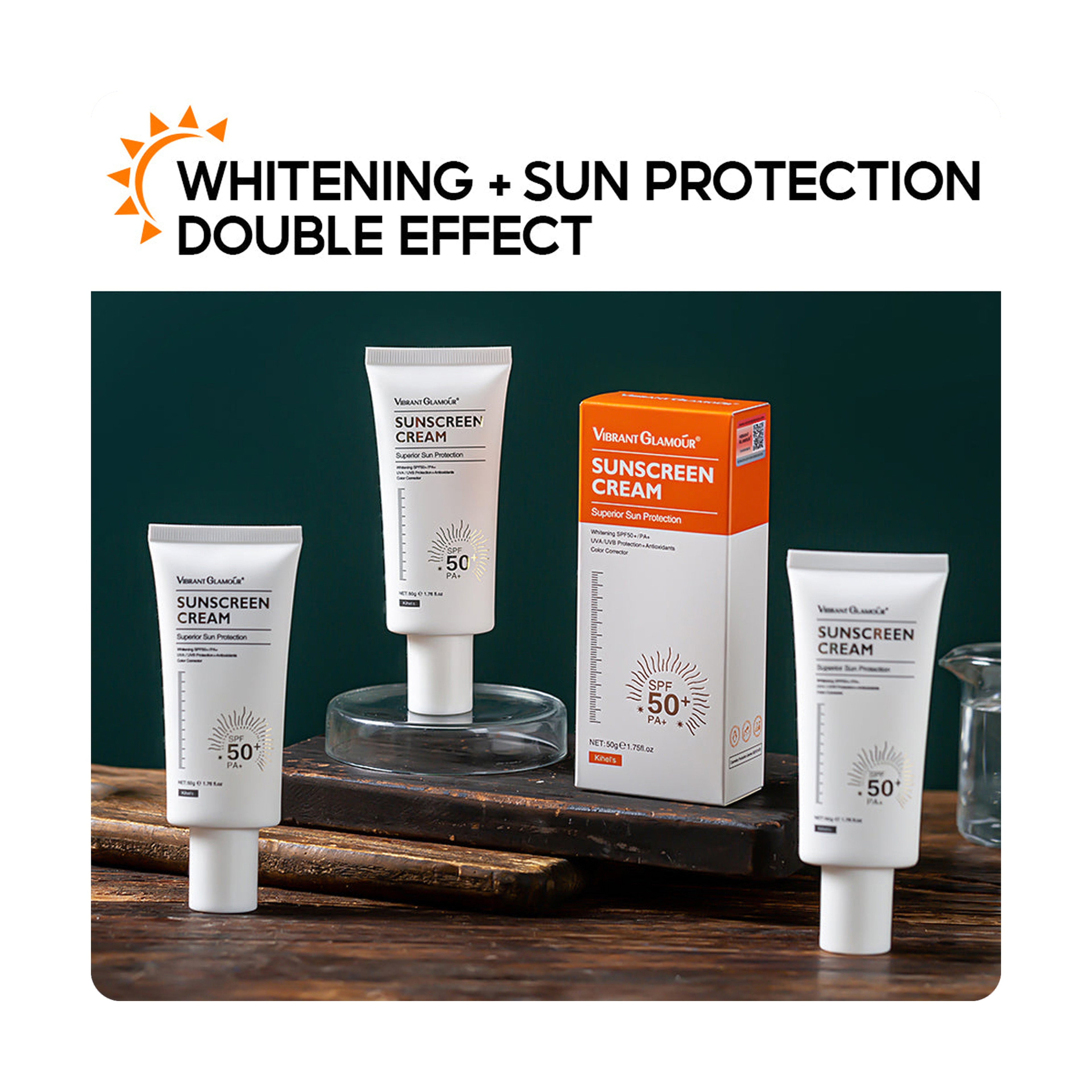 Vibrant Glamour Brightening Face Cream with Sunscreen 50 g