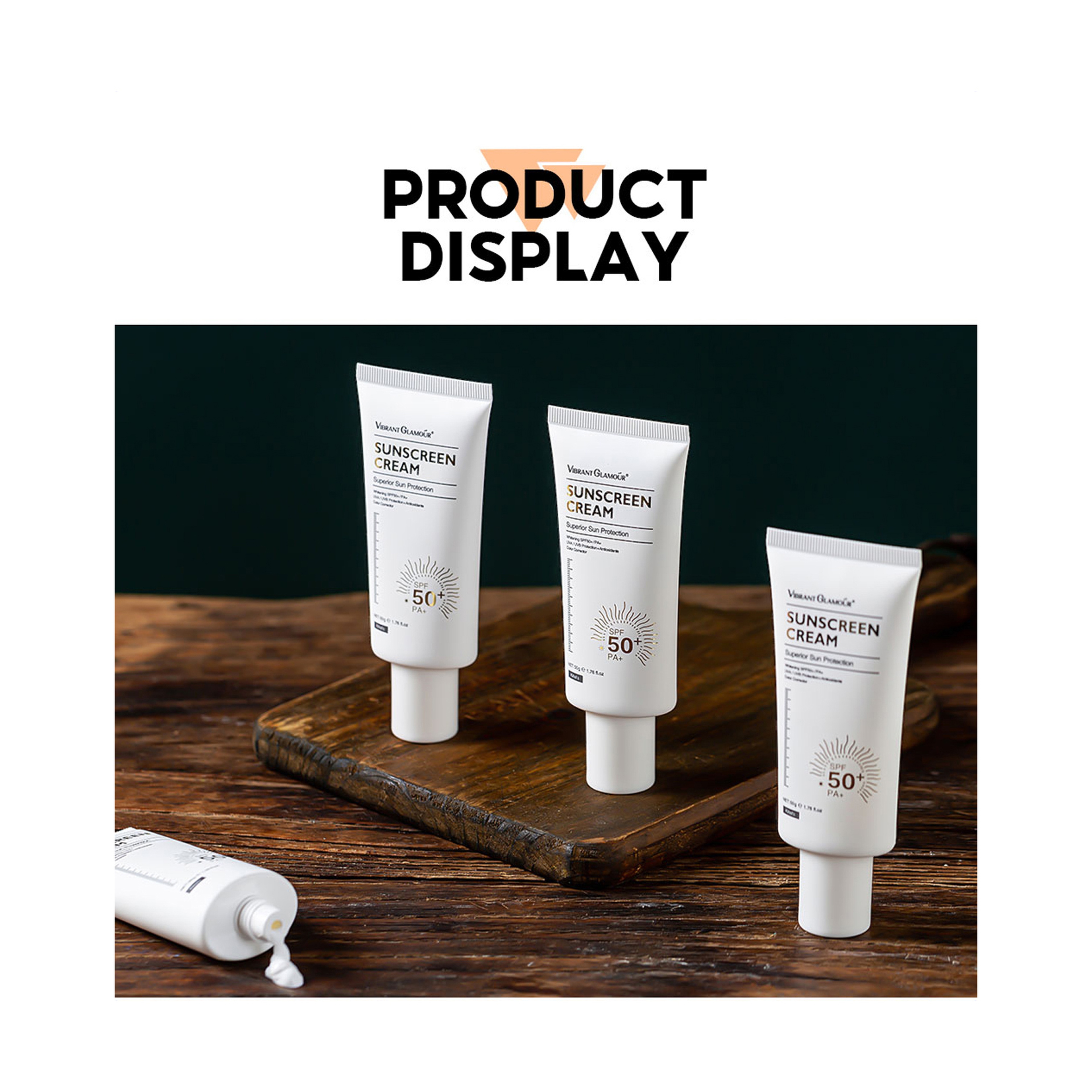 Vibrant Glamour Brightening Face Cream with Sunscreen 50 g