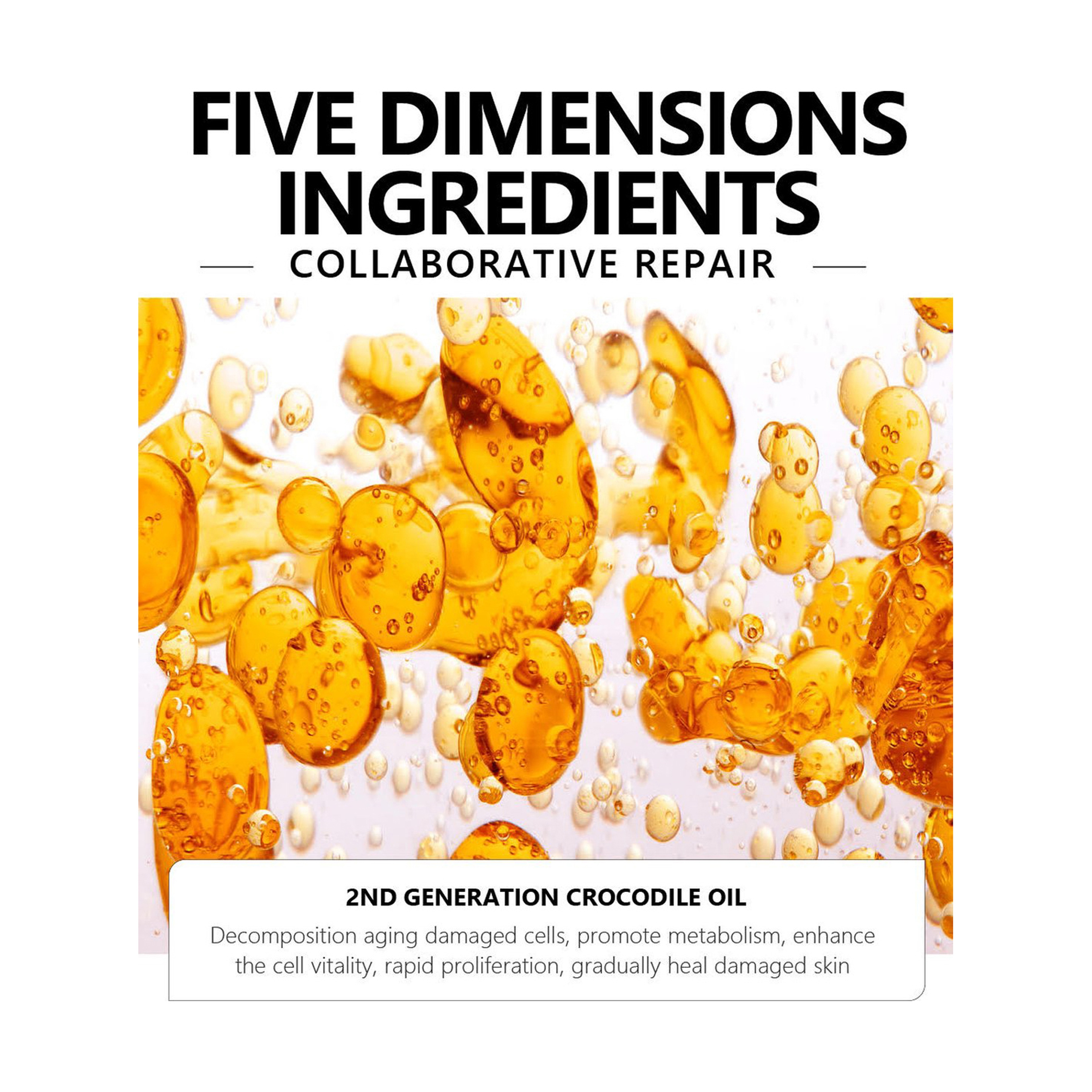 Vibrant Glamour Crocodile Serum for Scar, Stretch Mark, and Acne Treatment 30 ml