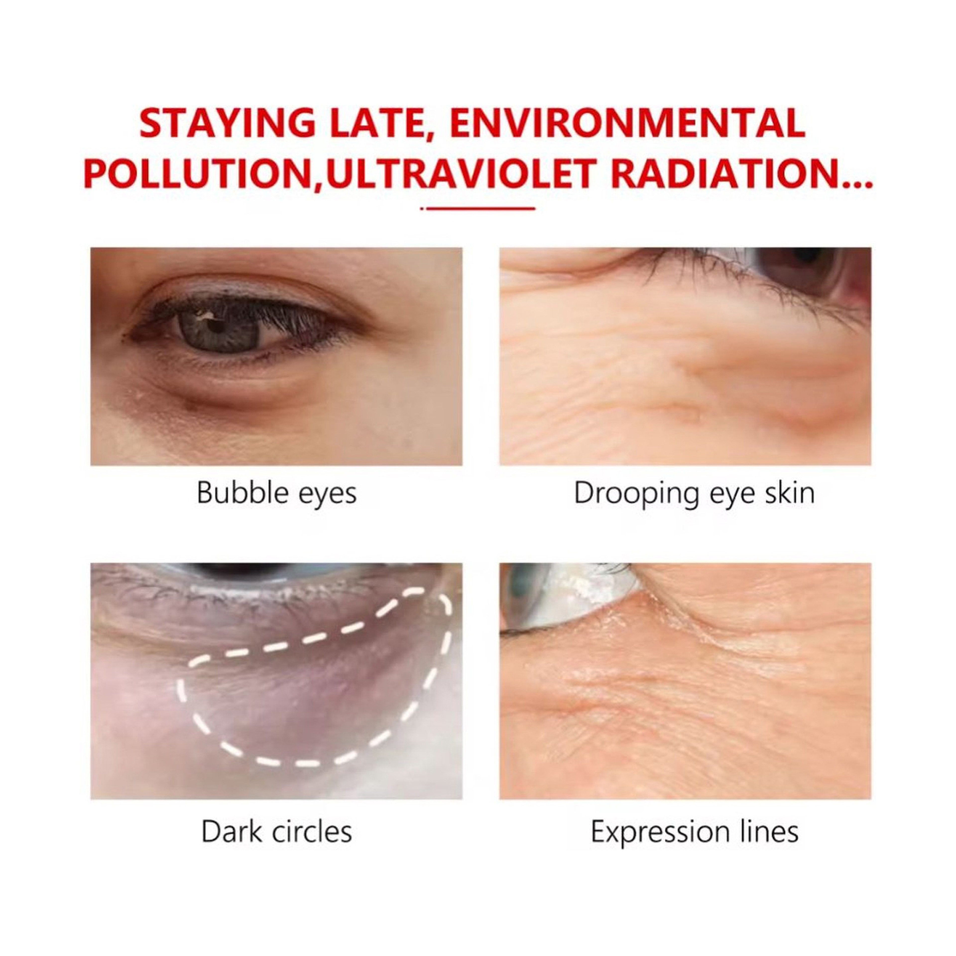 Vibrant Glamour Crocodile Eye Serum Anti-Wrinkle and Under-Eye Puffiness 30 ml