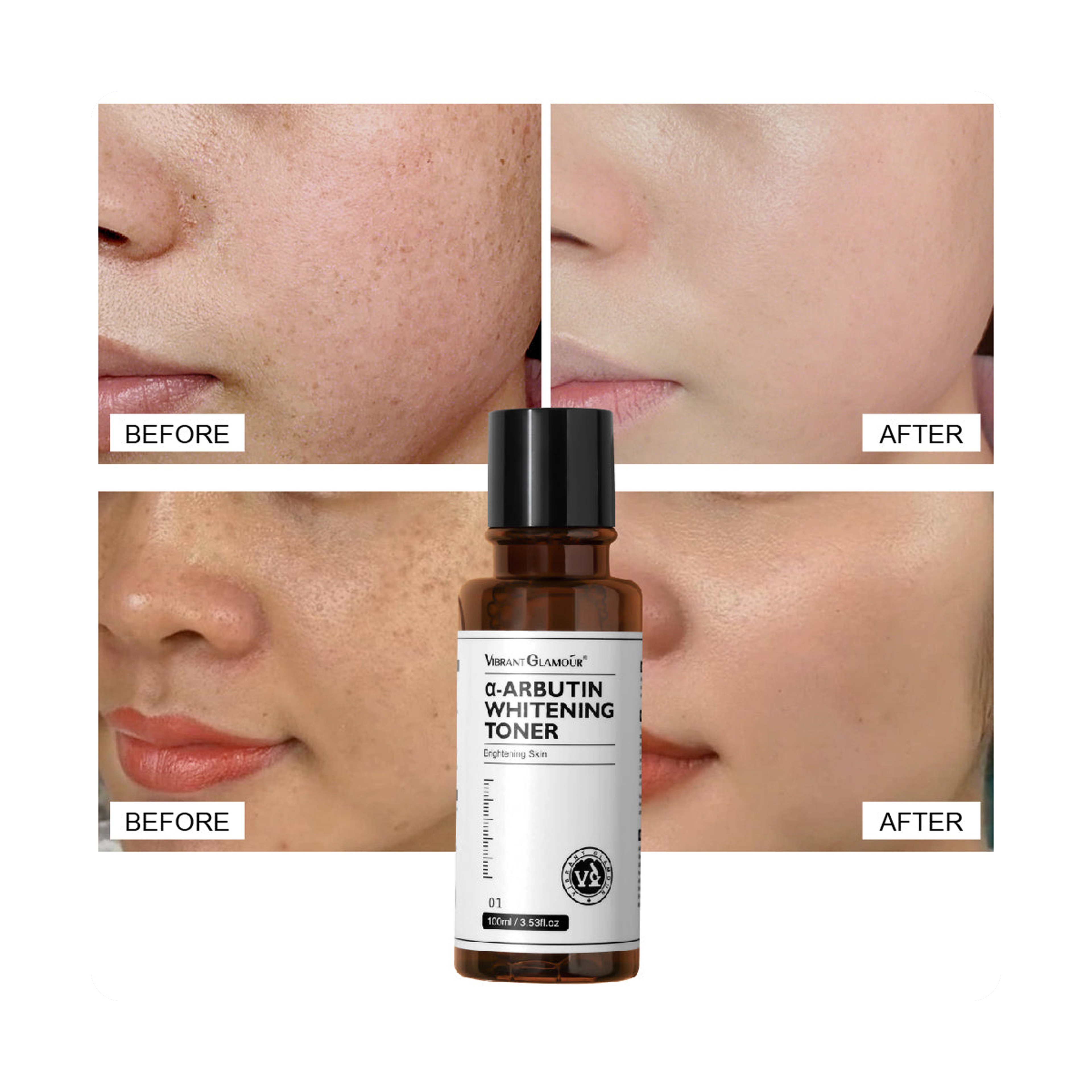 Vibrant Glamour Arbutin Toner for Brightening and Moisturizing 100 ml