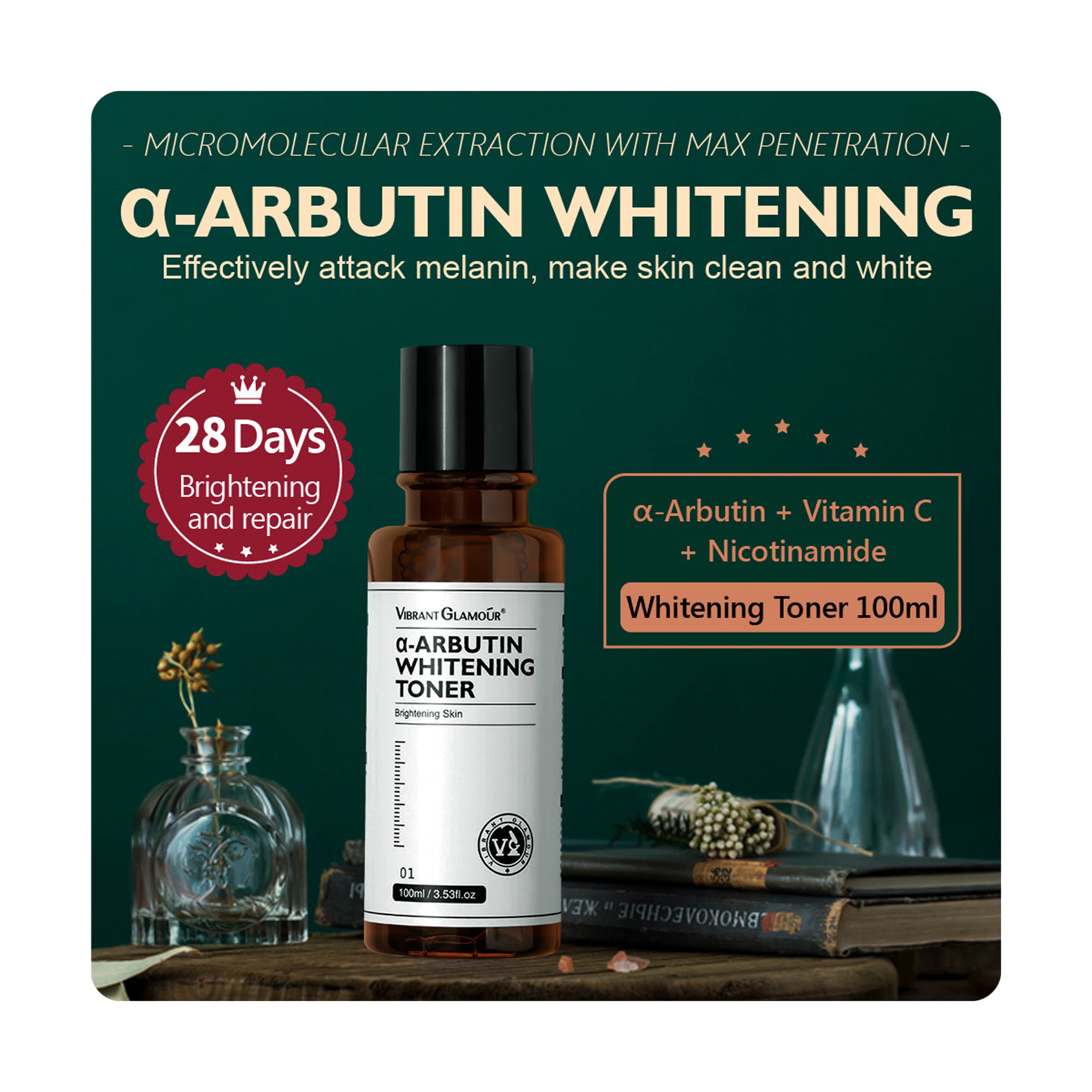 Vibrant Glamour Arbutin Toner for Brightening and Moisturizing 100 ml