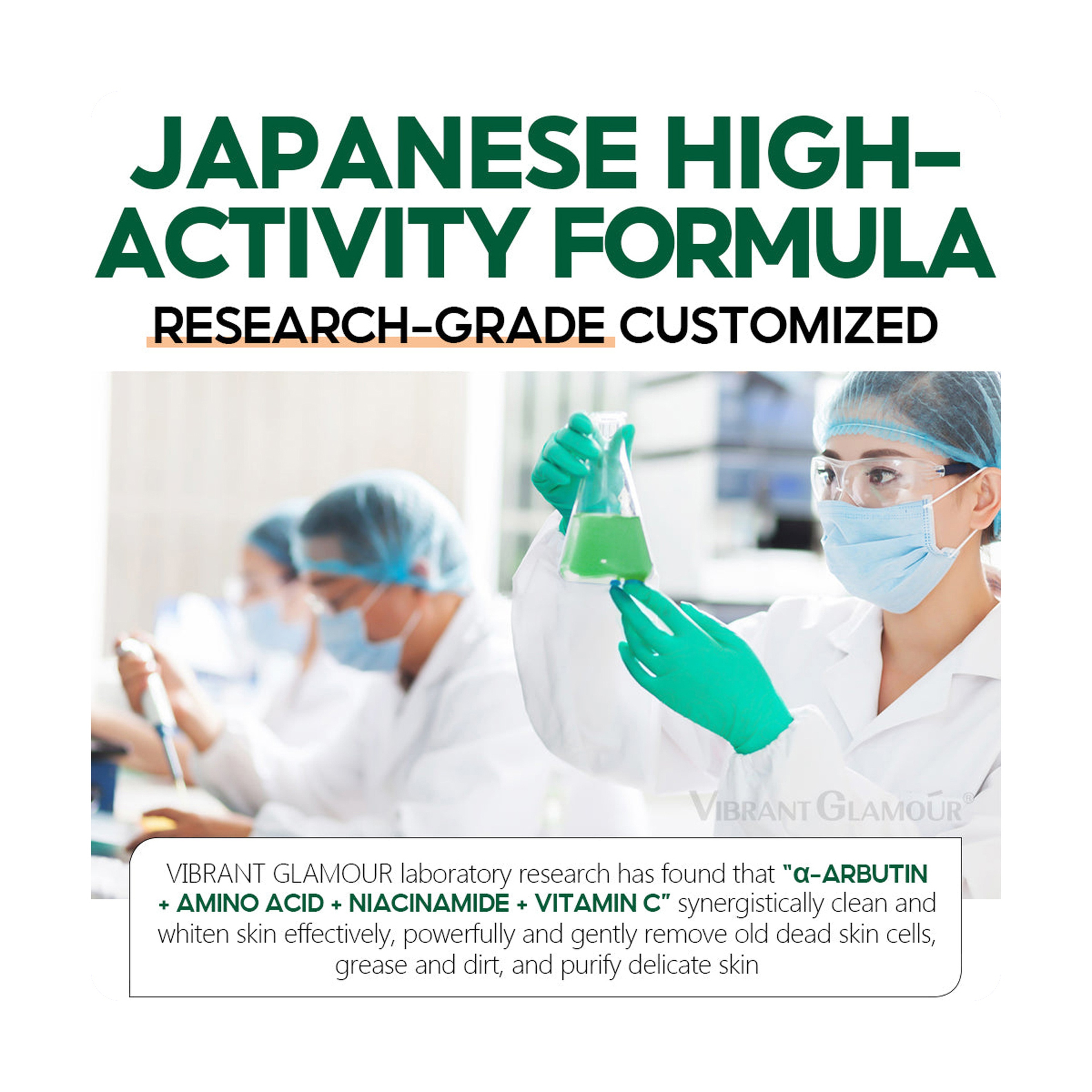 Vibrant Glamour Whitening Face Cleanser with Alpha Arbutin and Vitamin C 100 ml