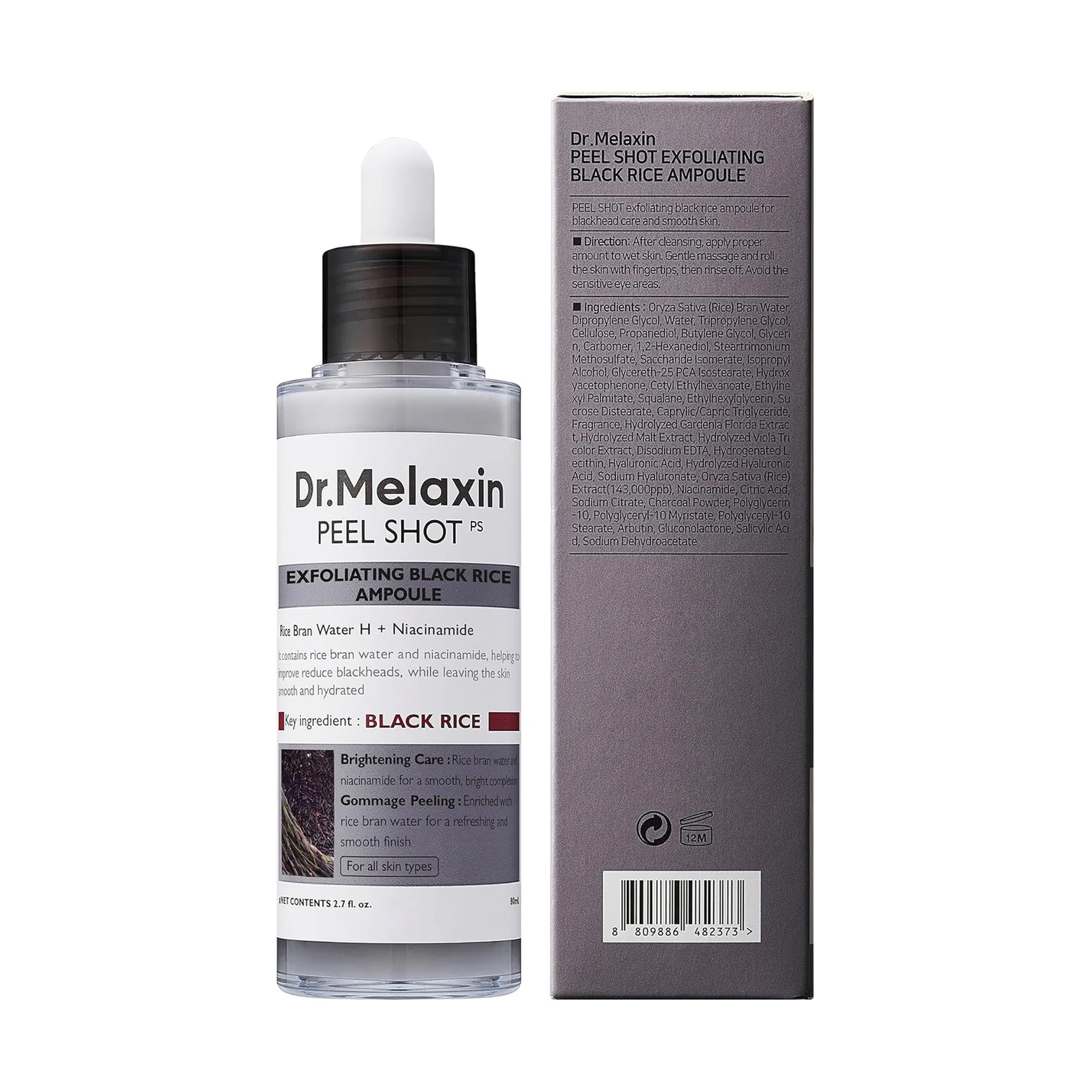 Dr.Melaxin Black Rice Peeling Ampoule