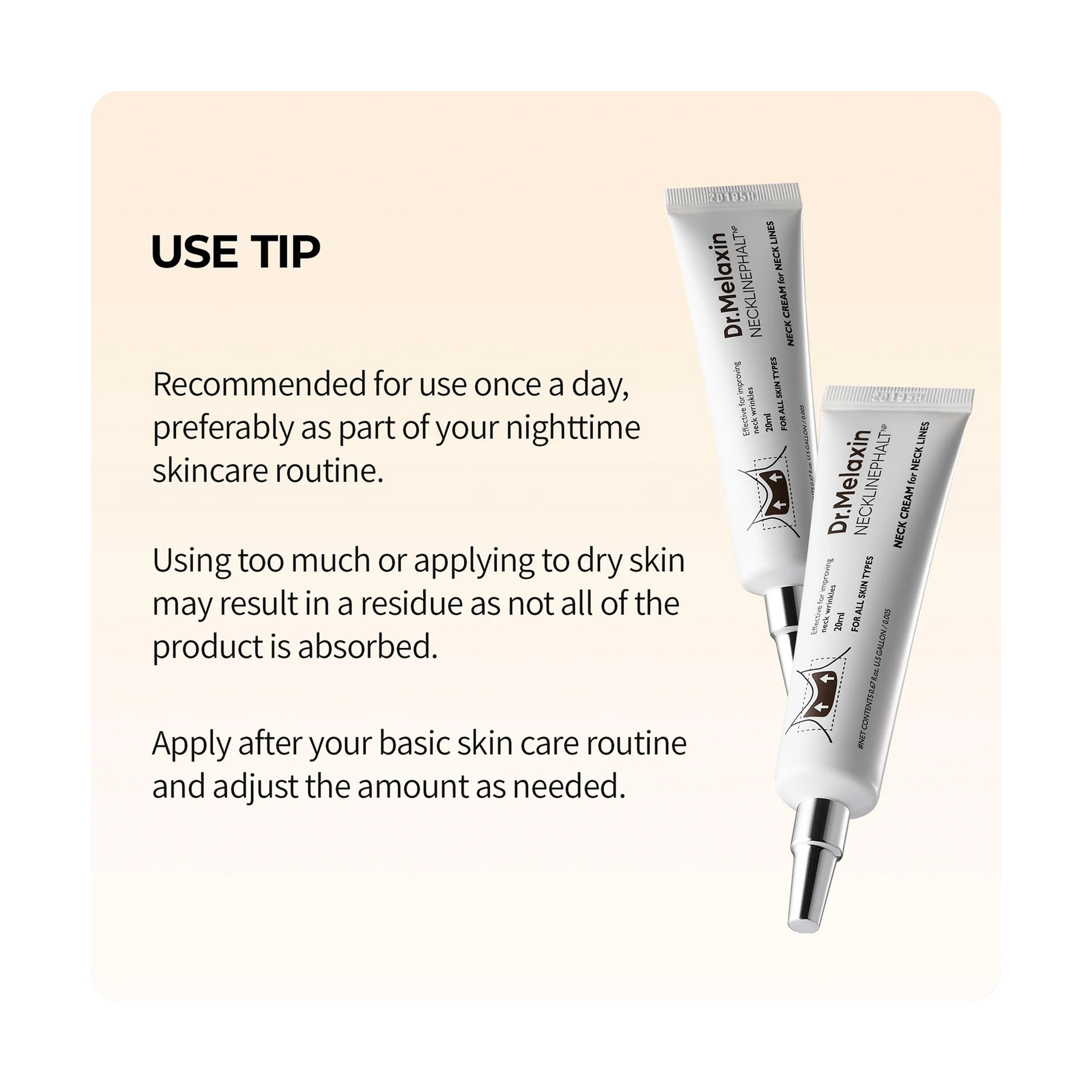 Dr.Melaxin Neck Firming Cream 20g