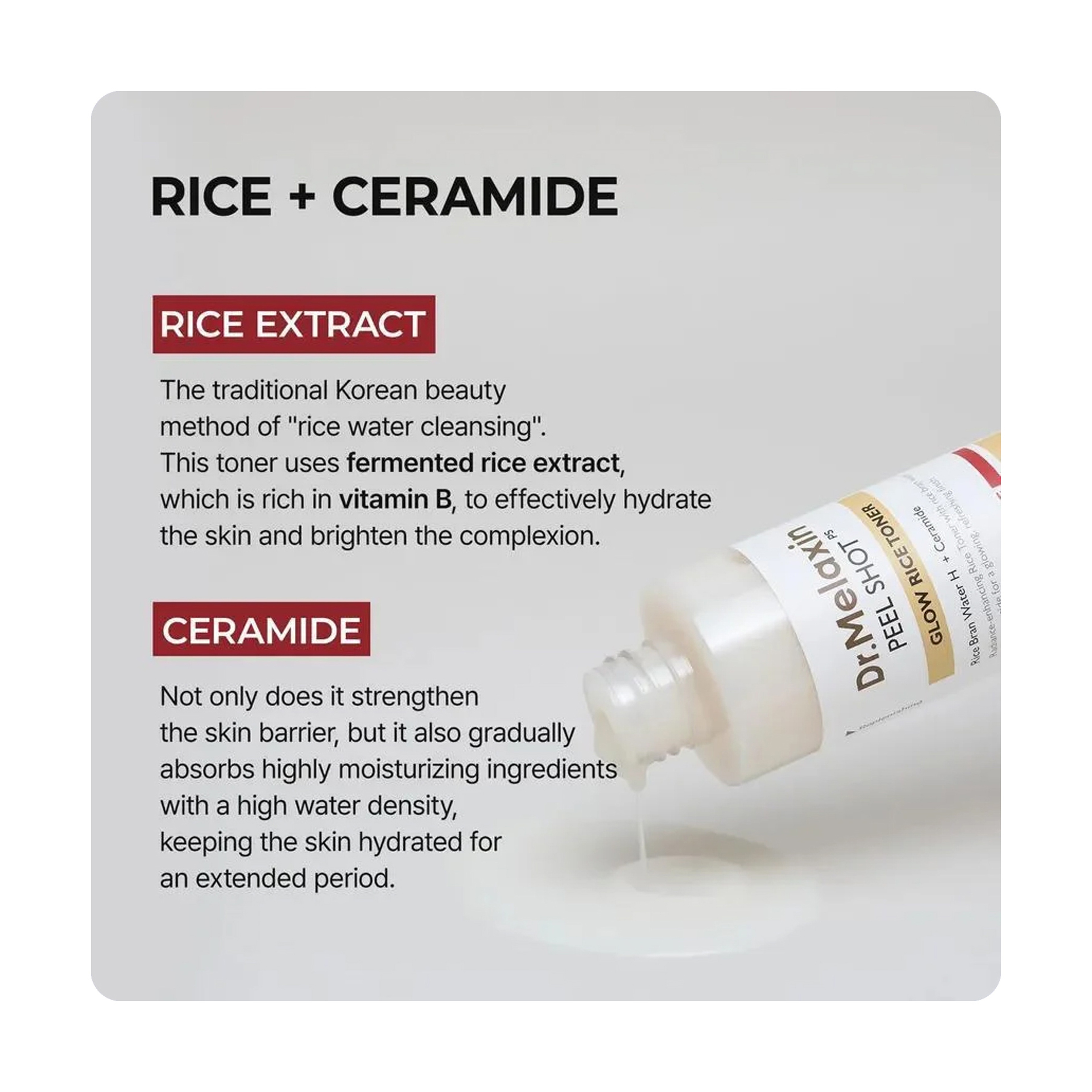 Dr.Melaxin Rice Bran Toner 200ml