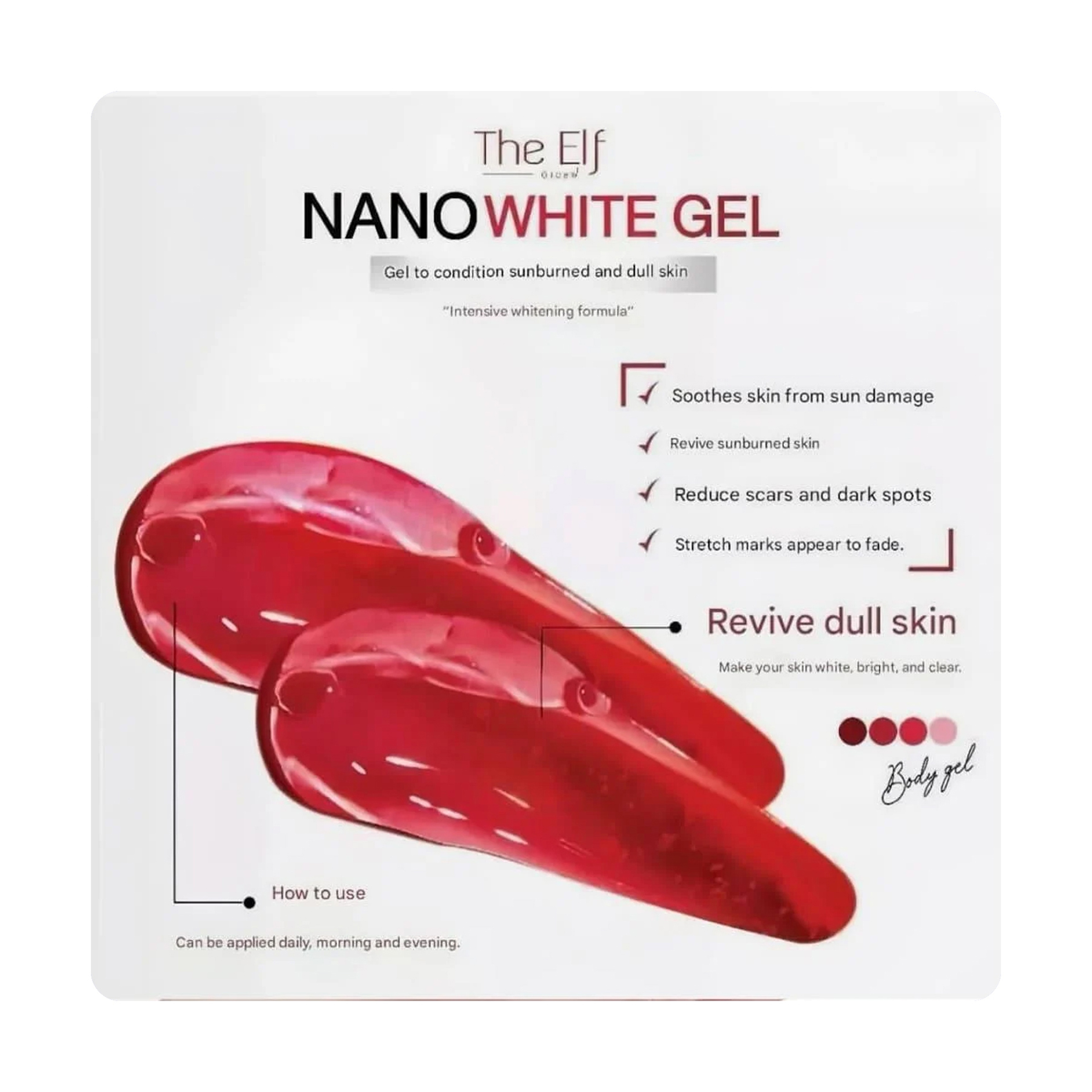 The Elf Nano White Gel Whitening 120ml