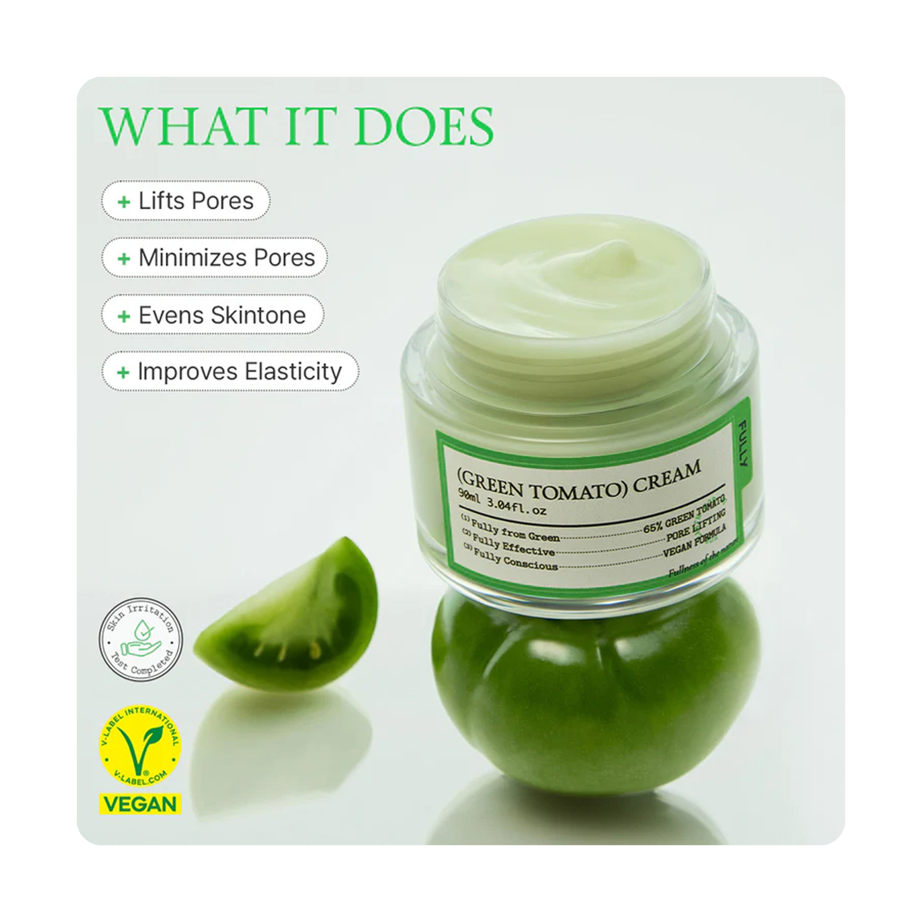 Fully Green Tomato Cream