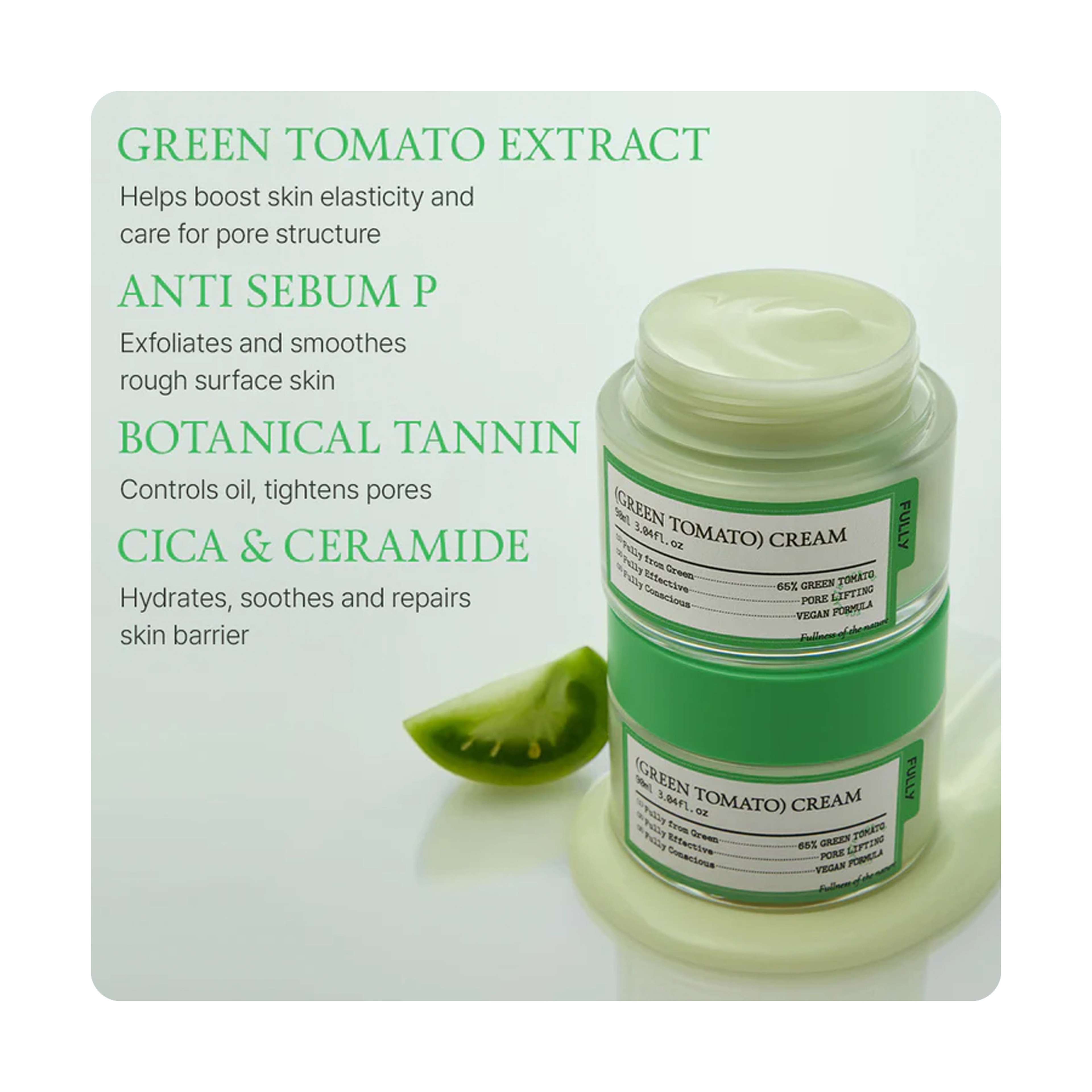 Fully Green Tomato Cream