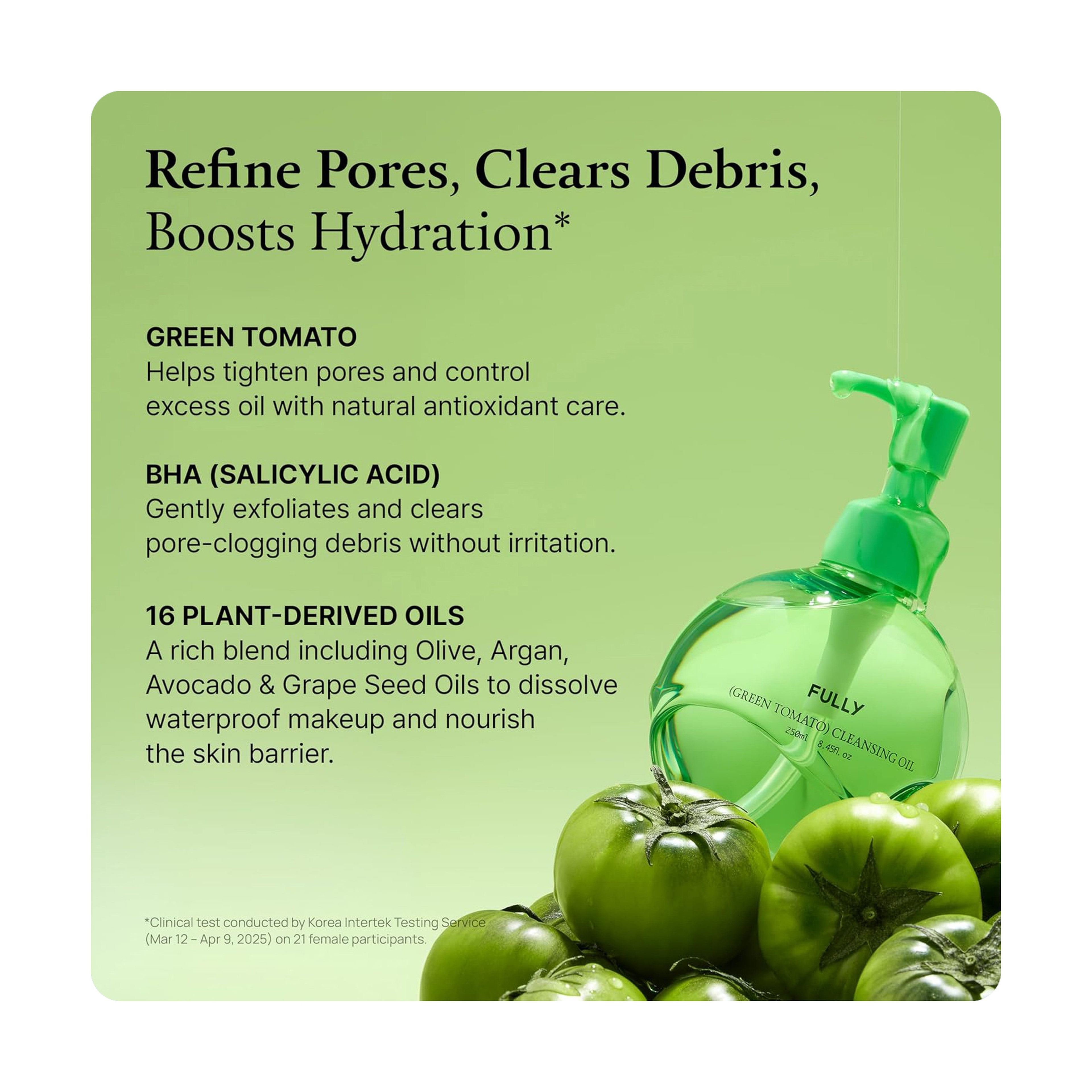 Fully Green Tomato Cleansing Oil