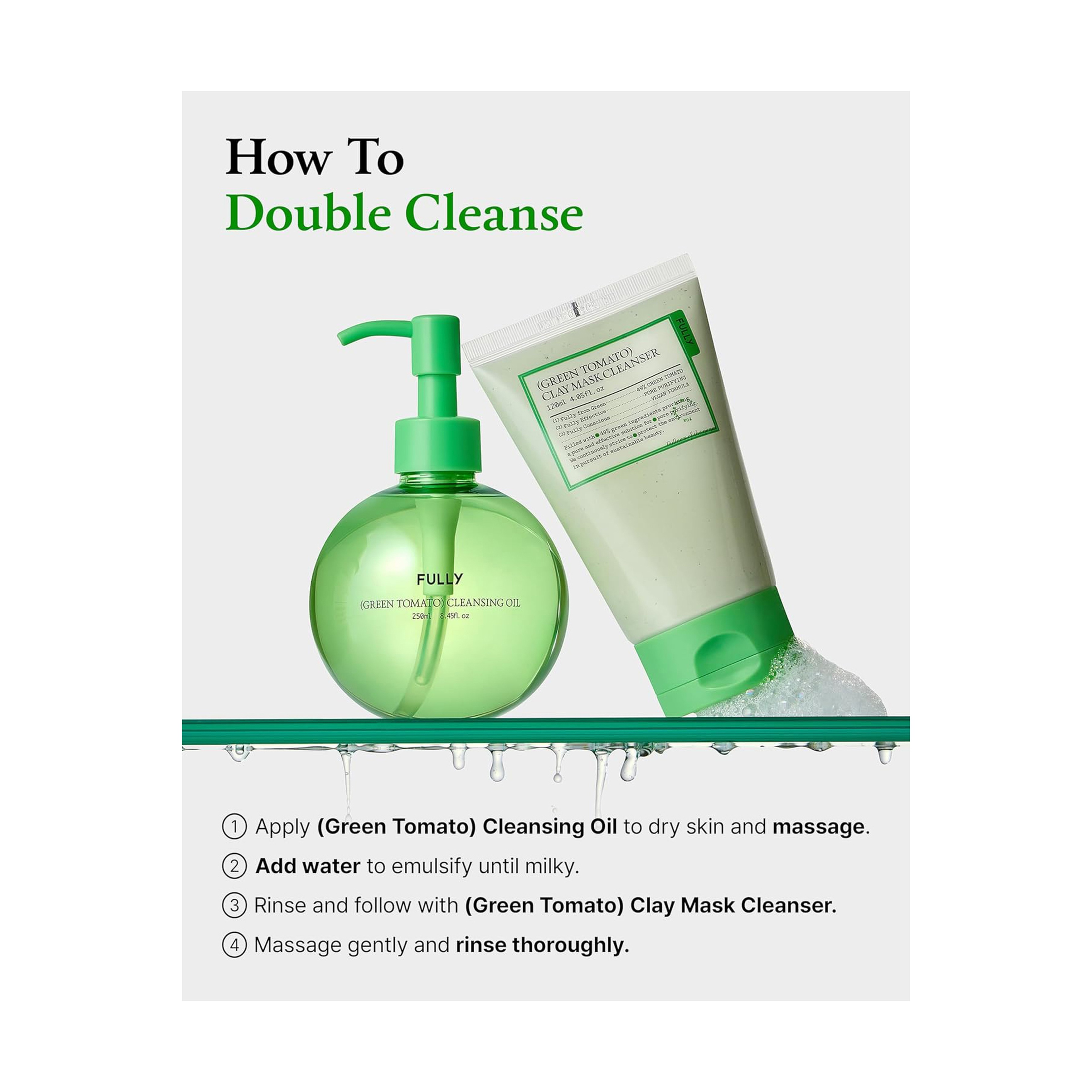 Fully Green Tomato Cleansing Oil