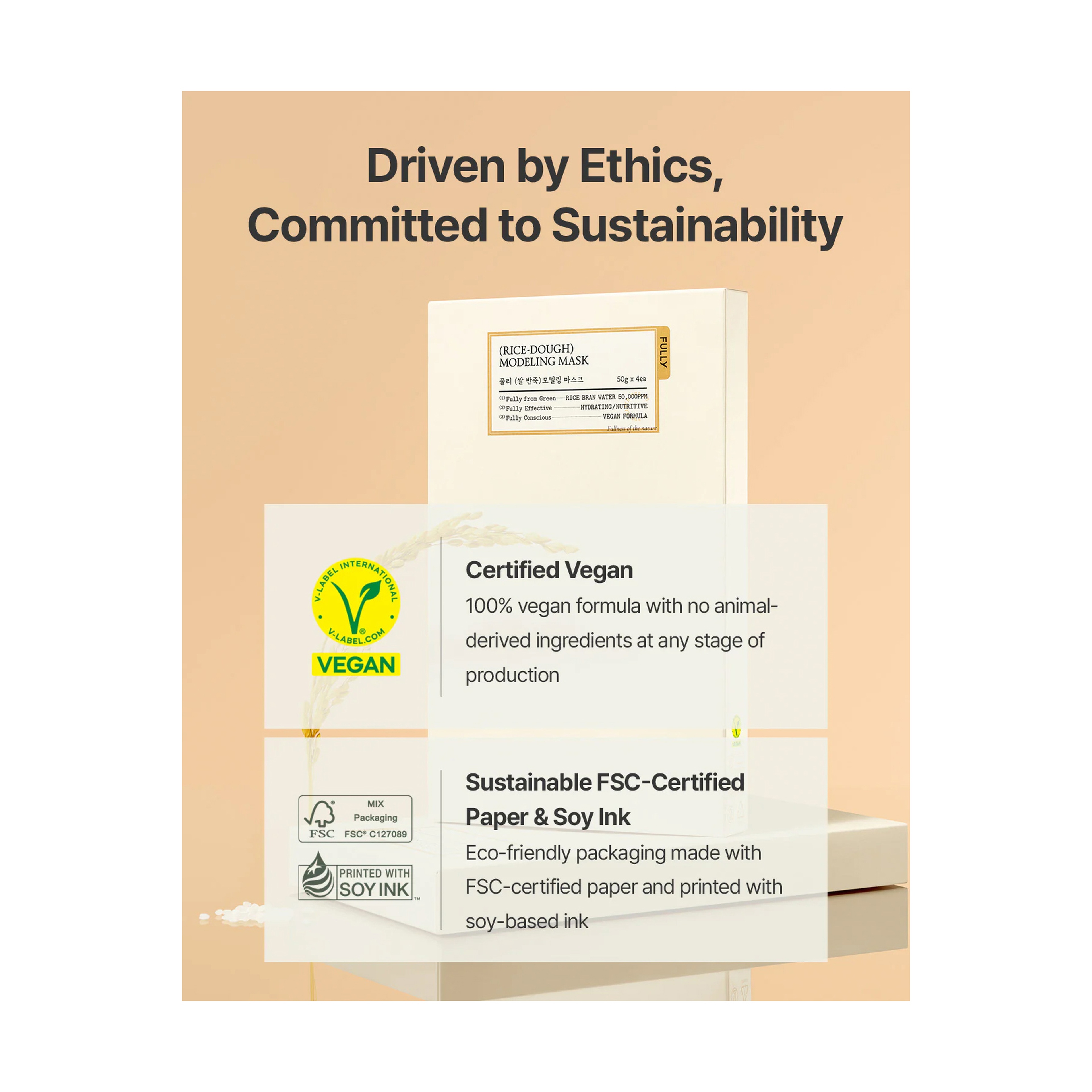 Fully Rice Dough Modeling Mask