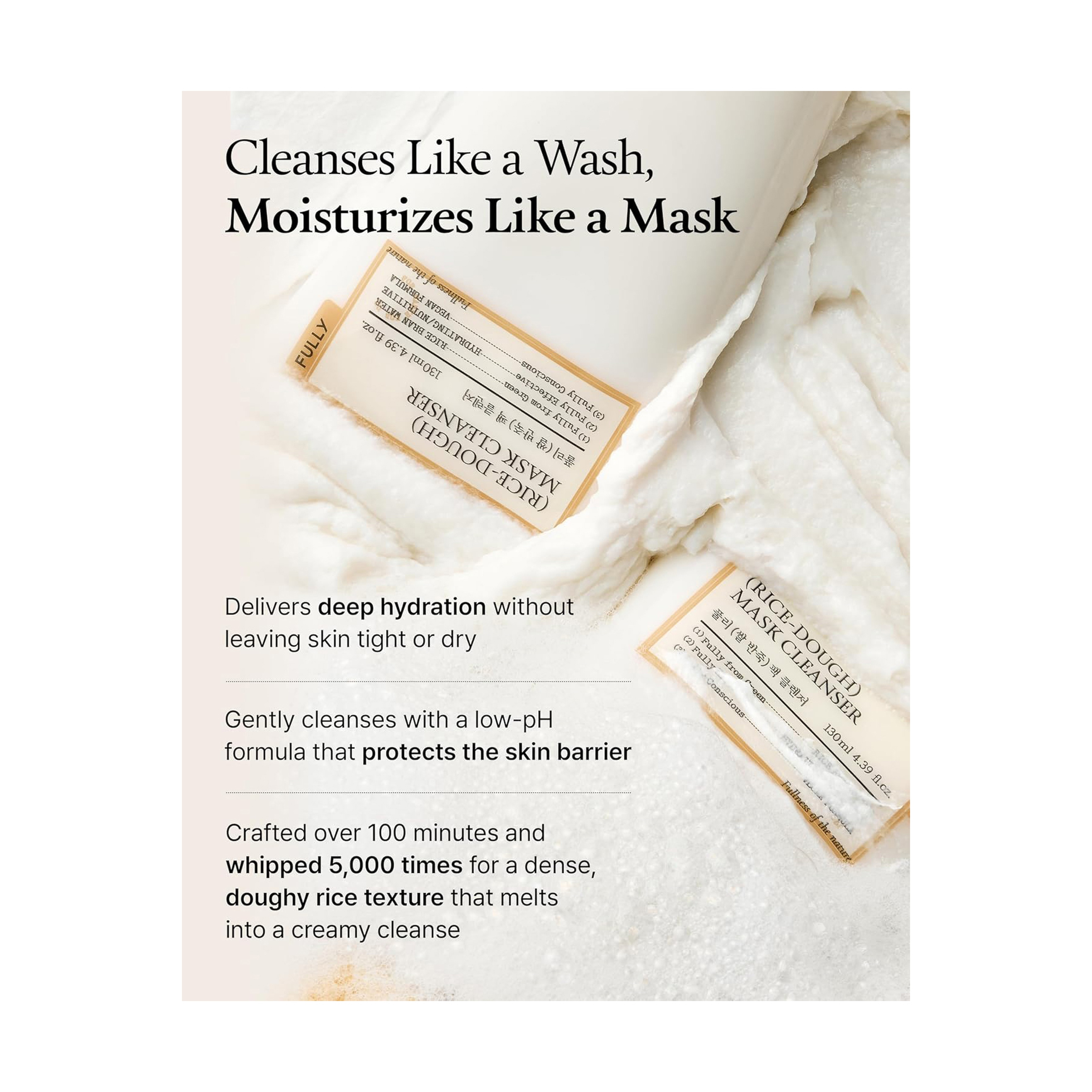 Fully Rice Dough Cleanser