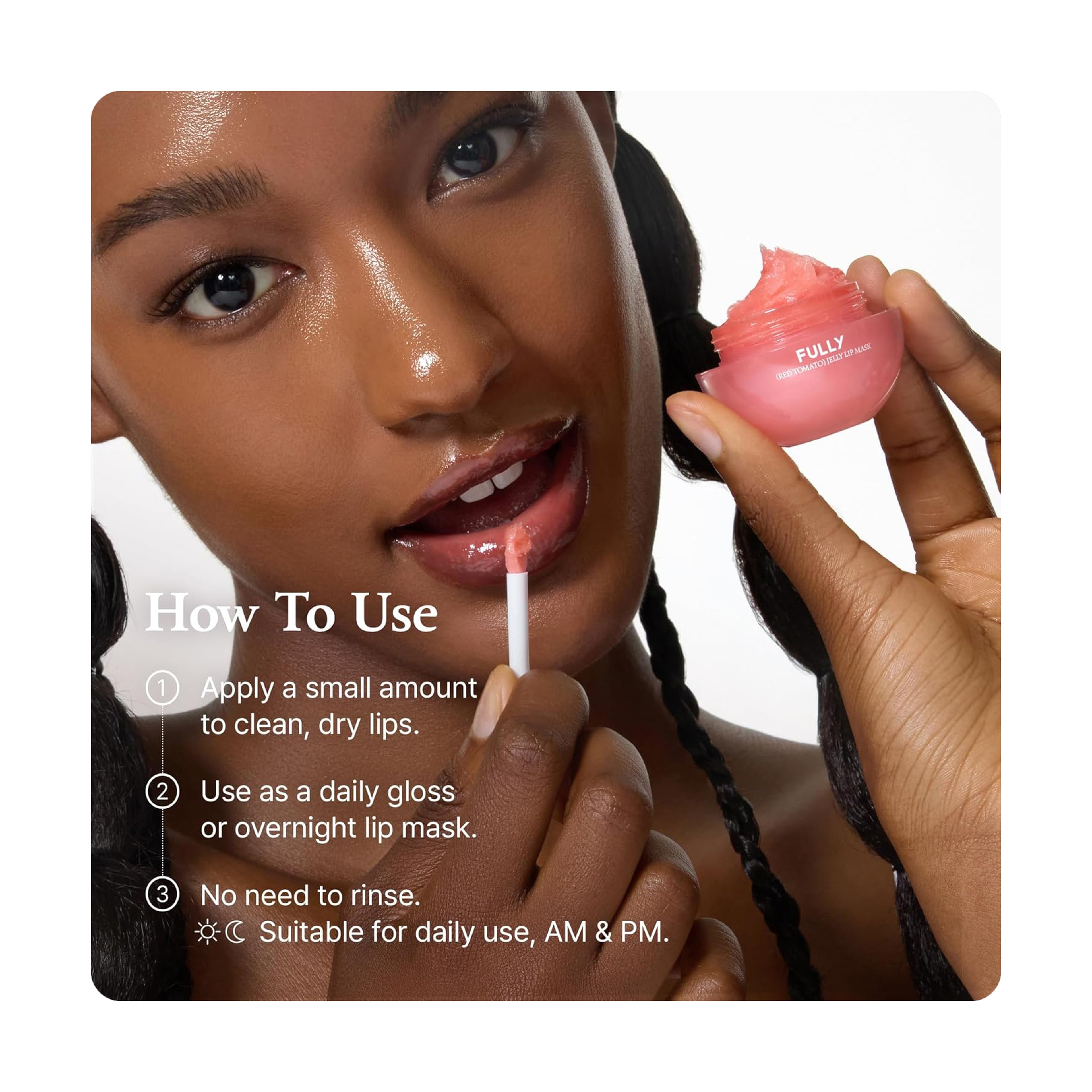 Fully Red Tomato Lip Mask