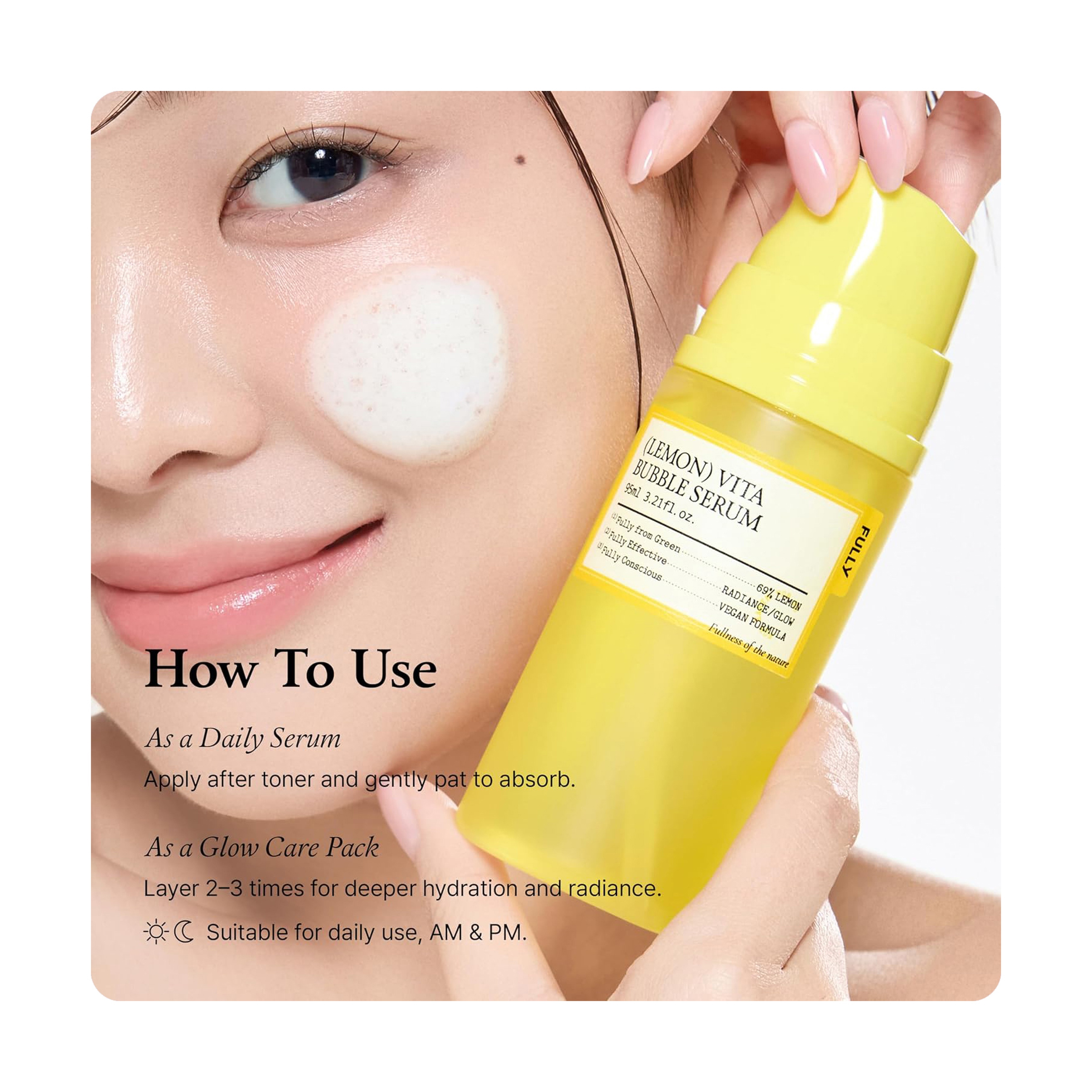 Fully Lemon Vita Bubble Serum