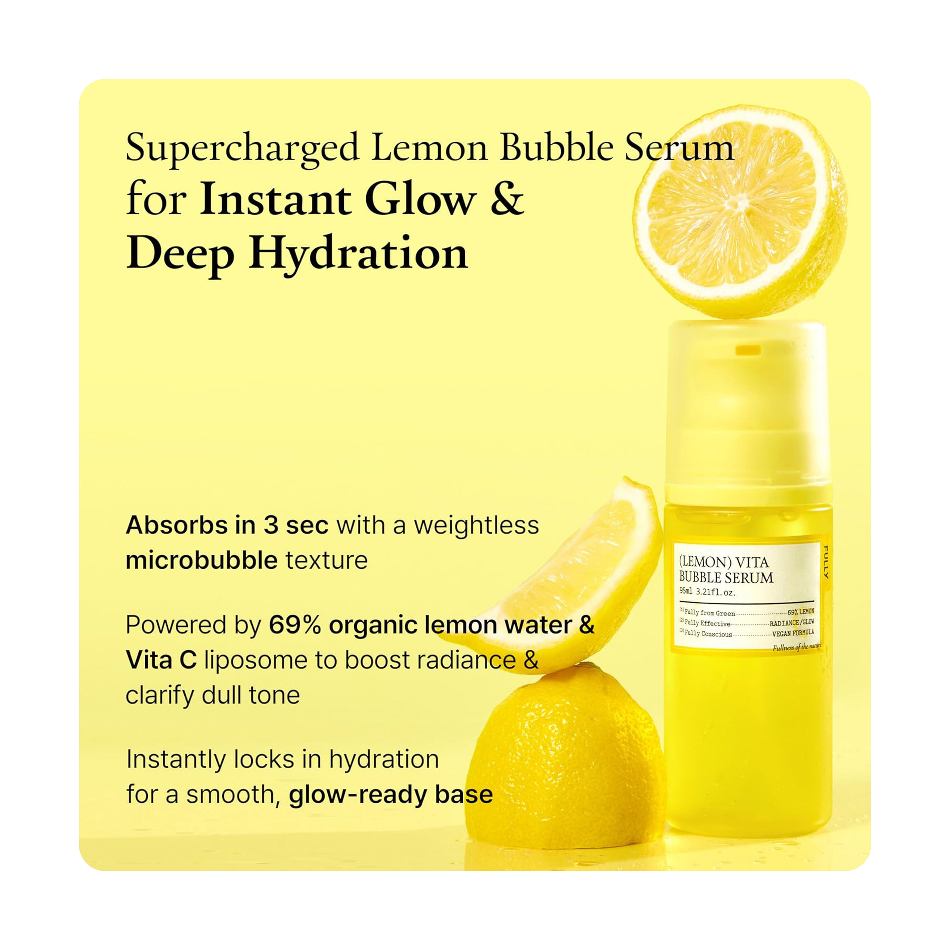 Fully Lemon Vita Bubble Serum