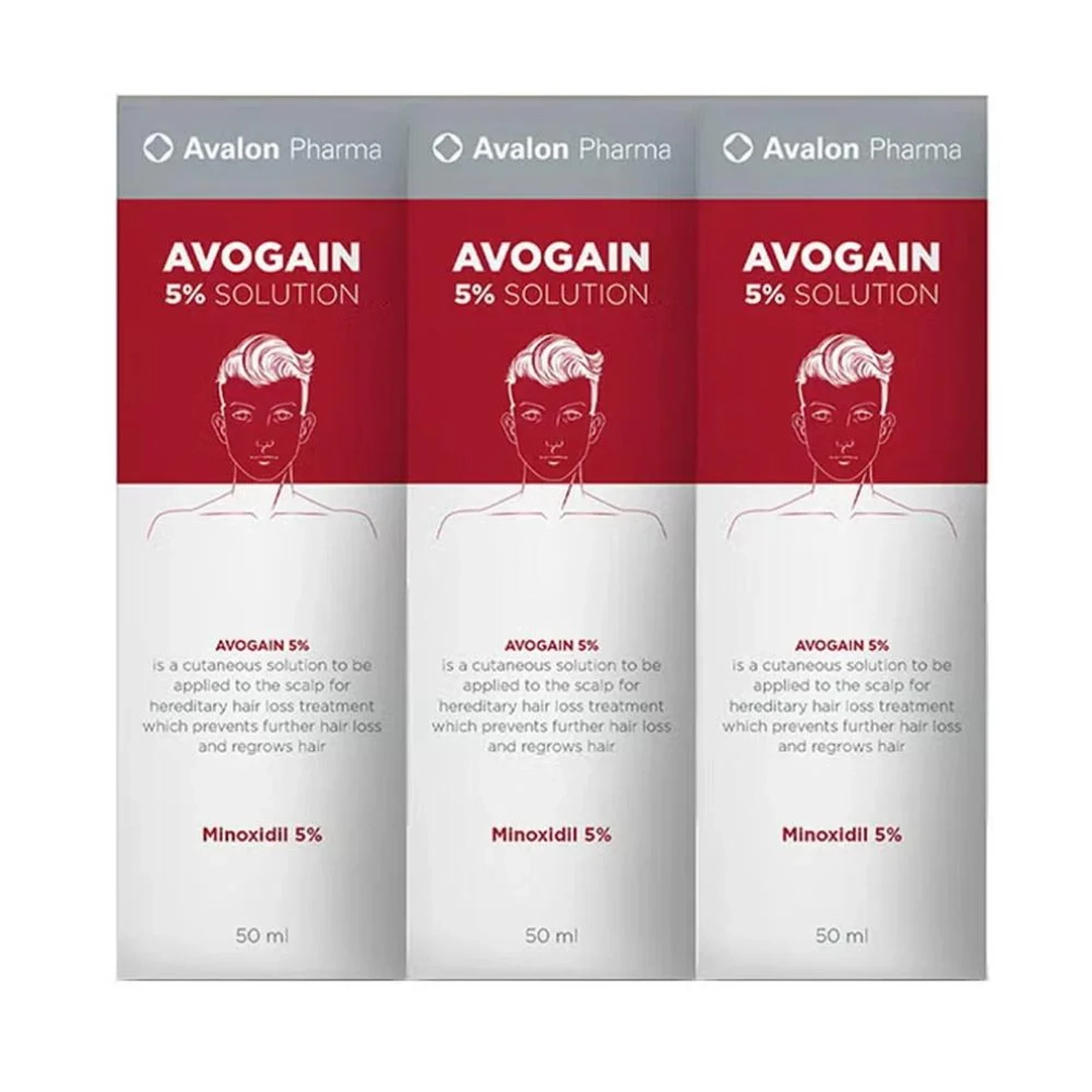 أفوجين 5% محلول 2+1 حزمة ترويجية