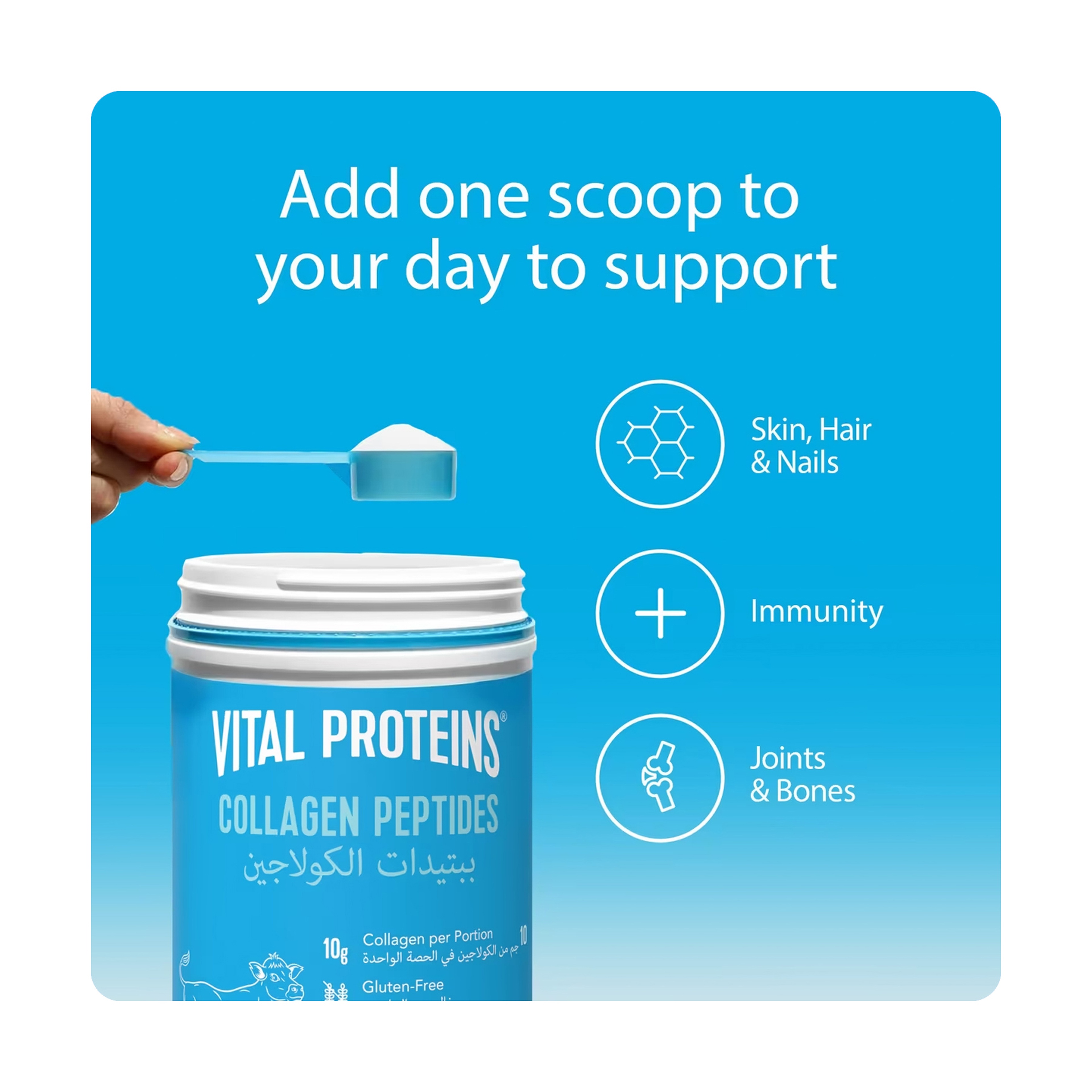 فيتال بروتين كولاجين حلال 284 جم