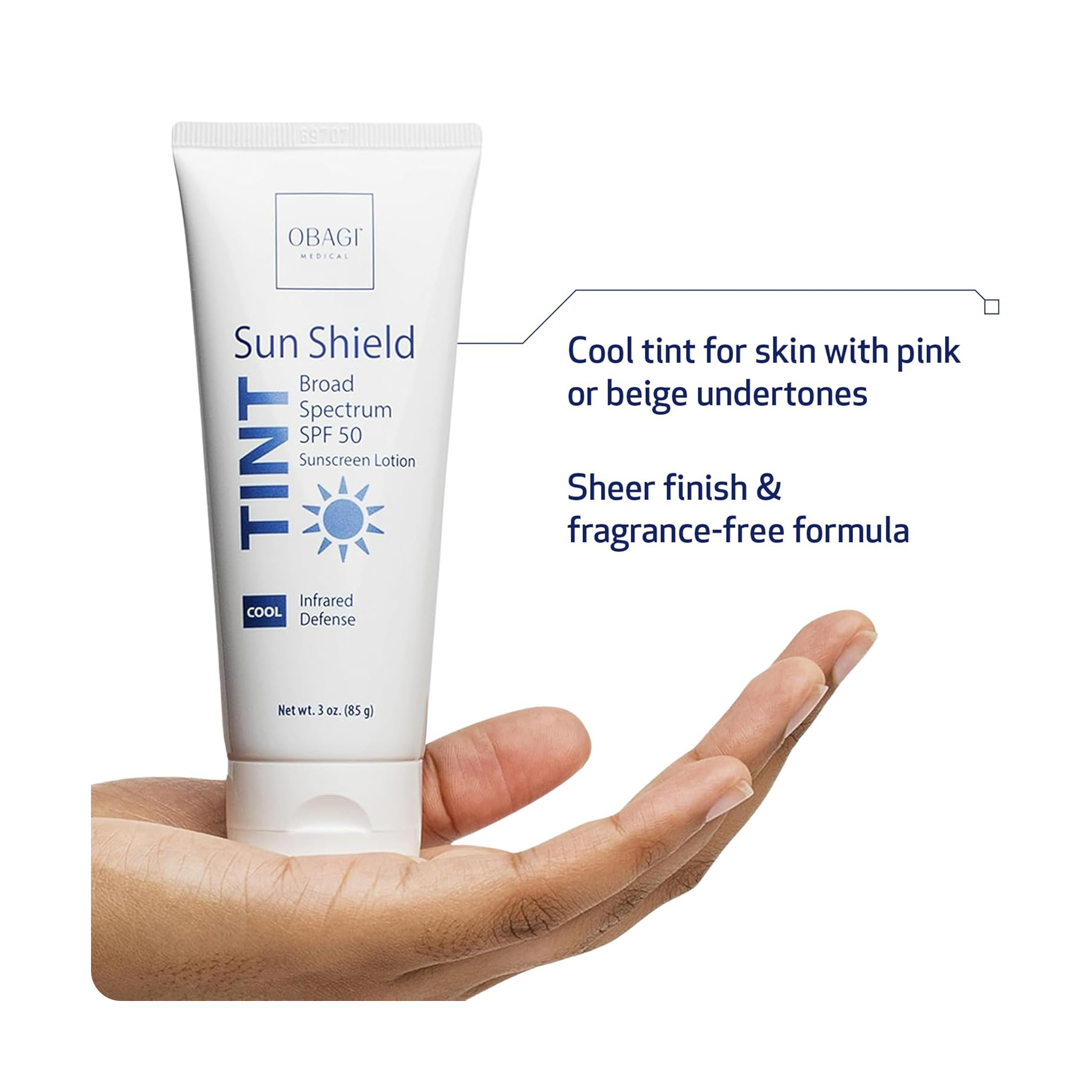 أوباجي صن شيلد تينت كول SPF50