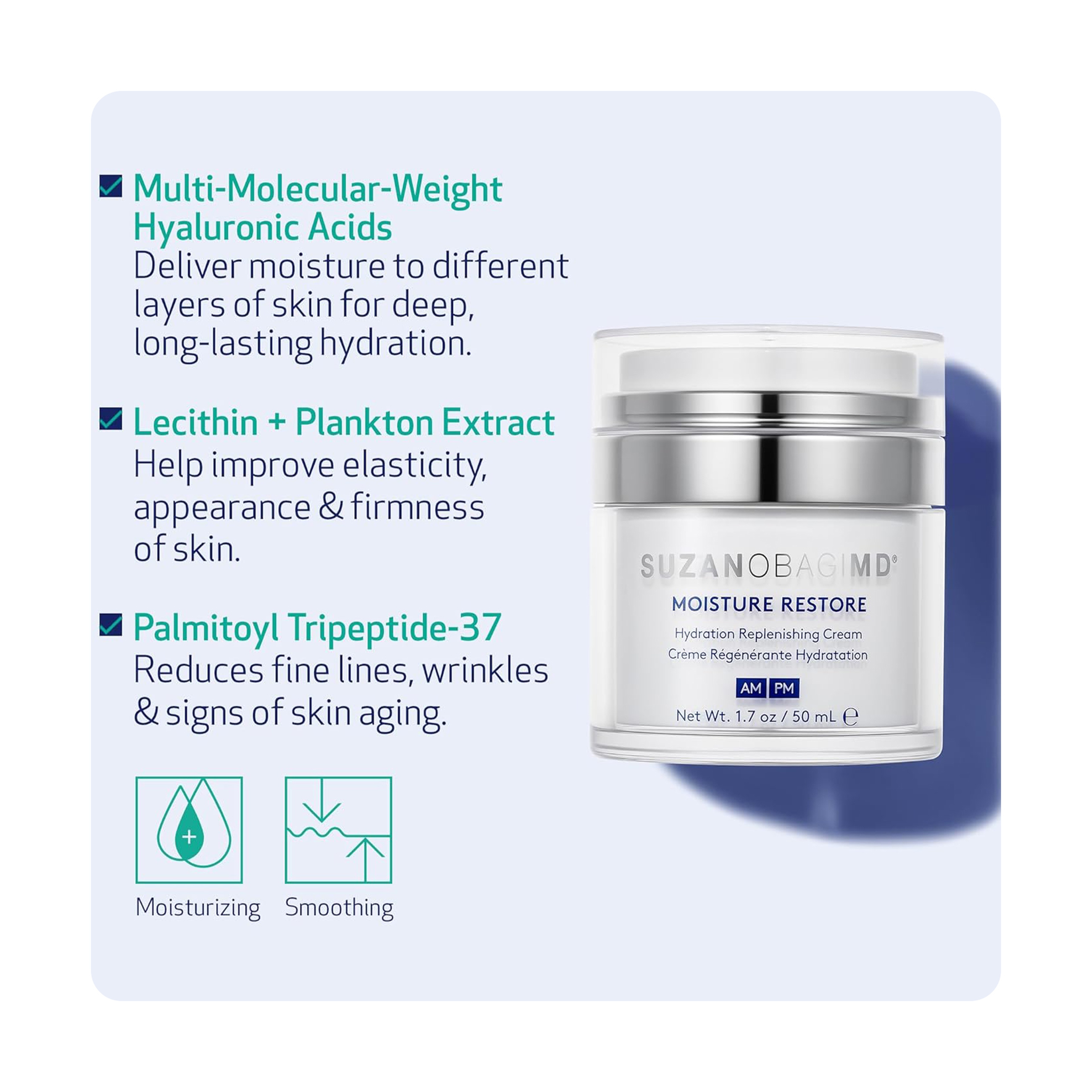 Obagi Suzan Md Moisture Restore 50Ml