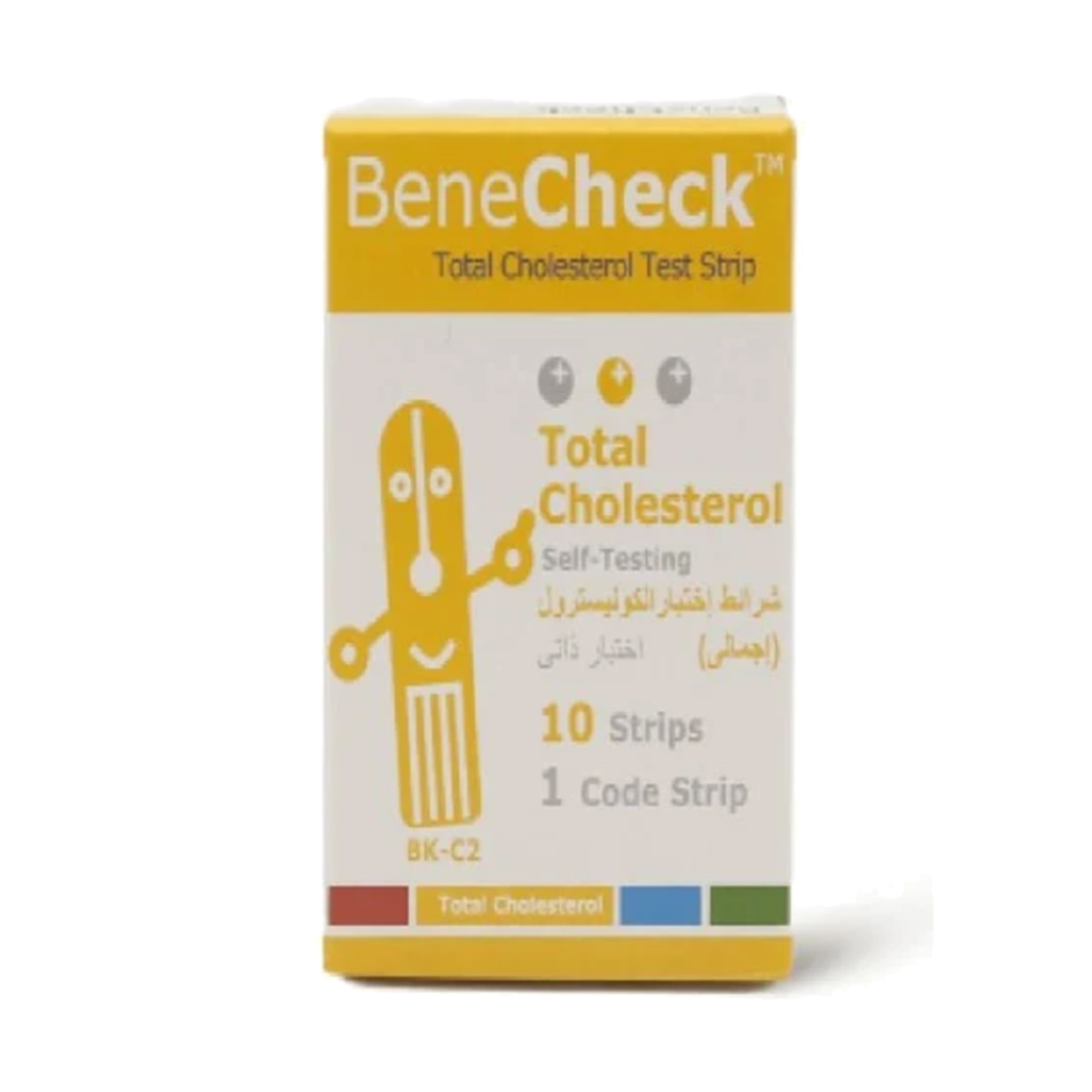 بيناشيك اختبار الكوليسترول 10 شرائط