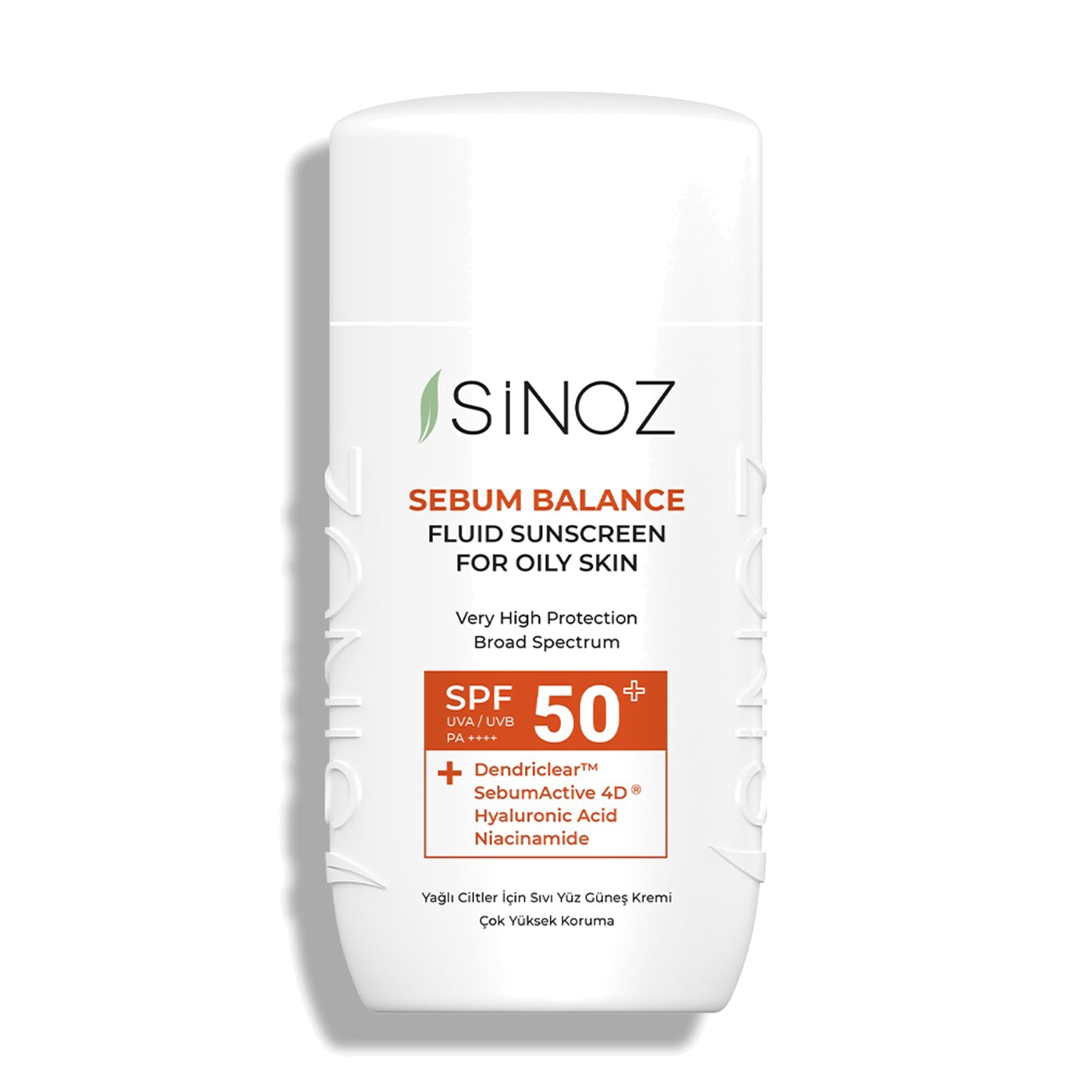 سينوز واقي شمس متوازن للدهون SPF50+