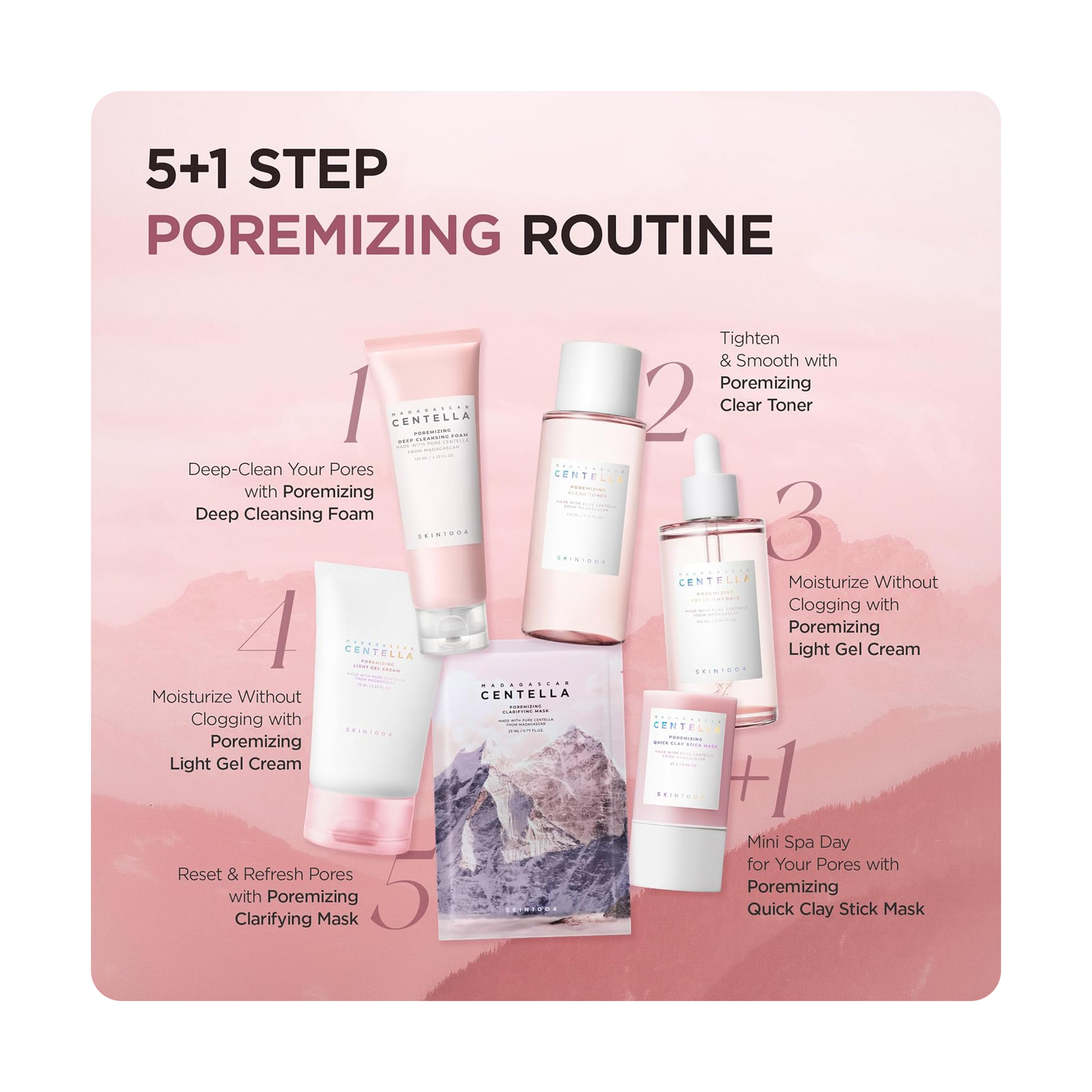 سكين1004 امبول تصغير المسام مدغشقر 100 مل