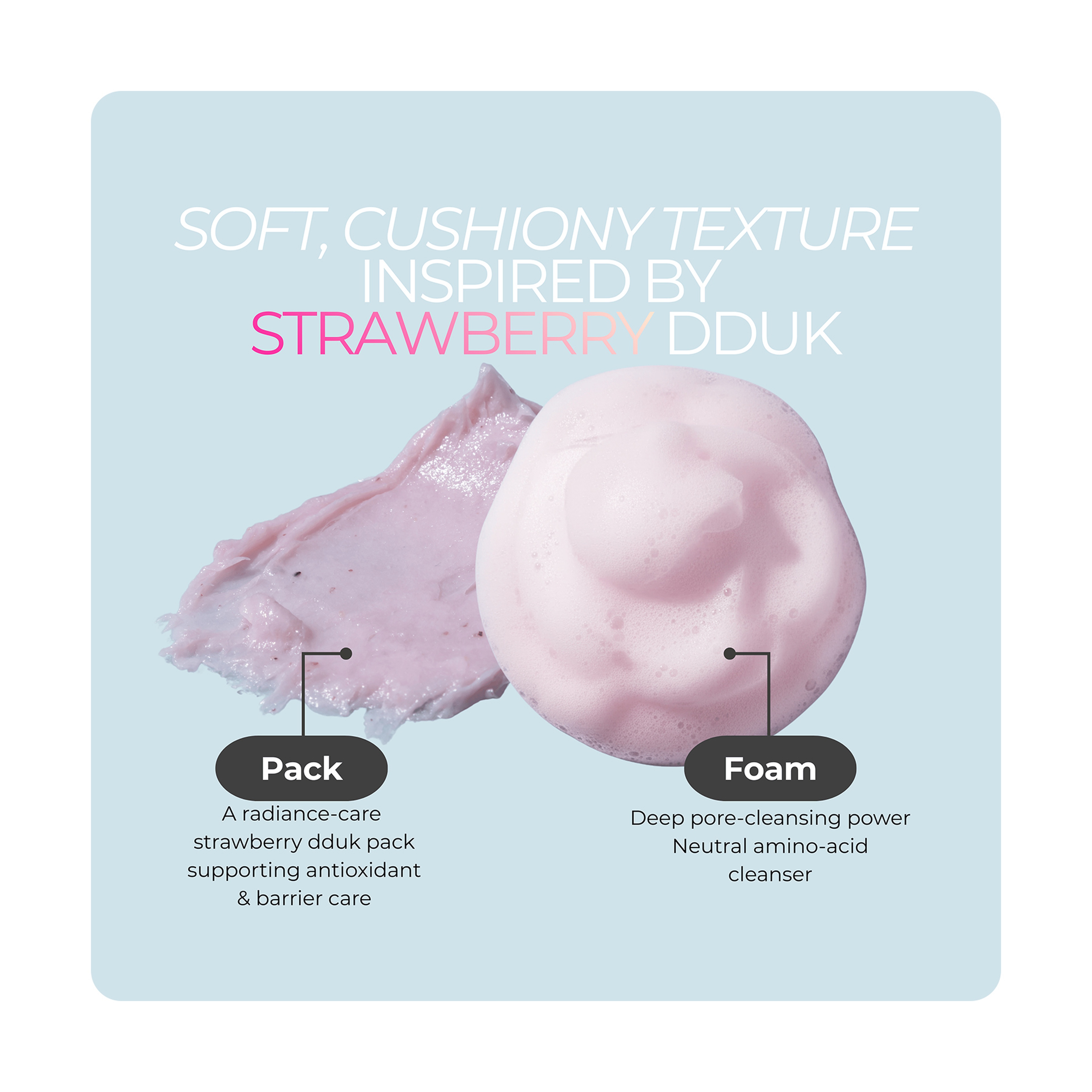 Be breeze PDRN Strawberry Pack Cleanser