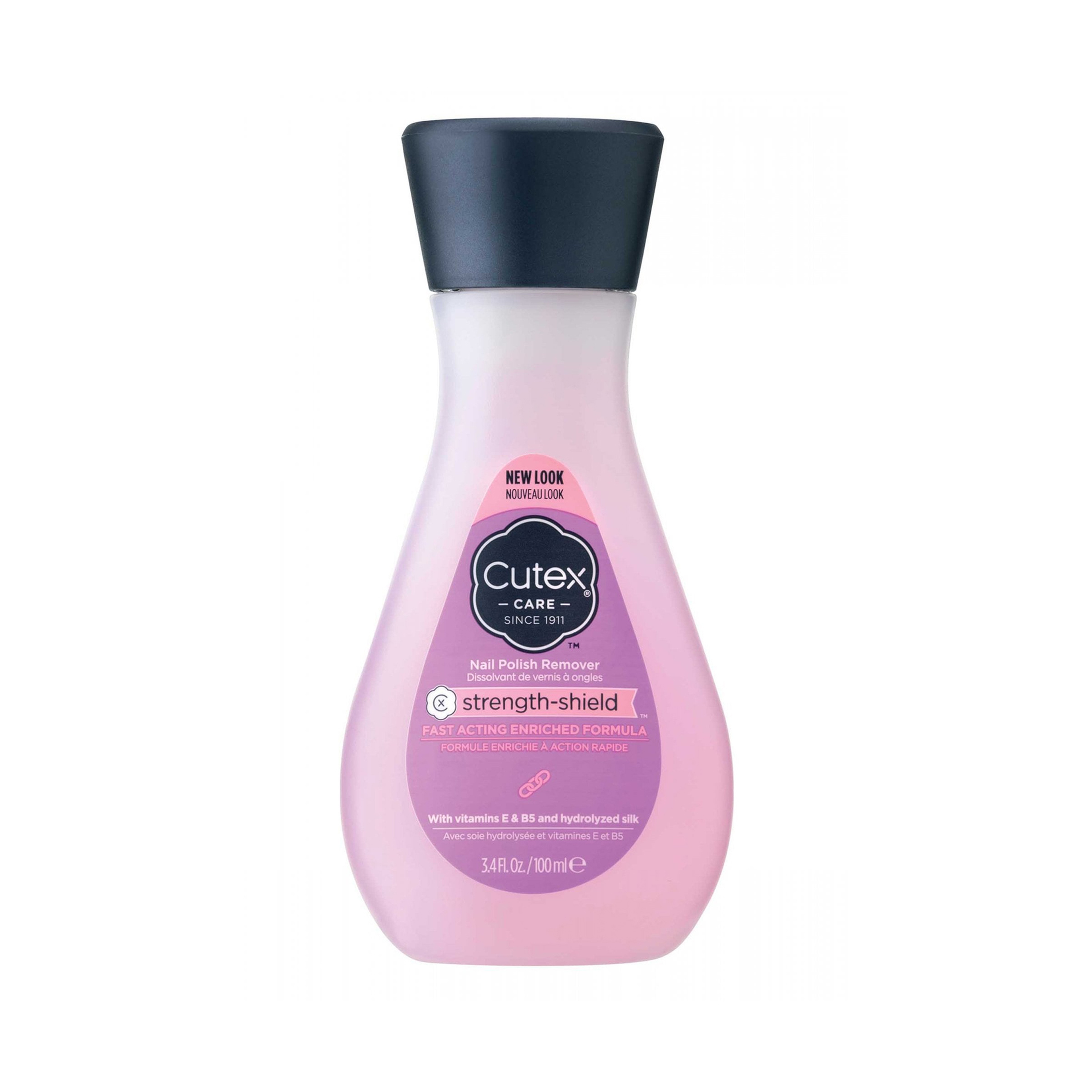 مزيل طلاء اظافر مع مقوي 100ml